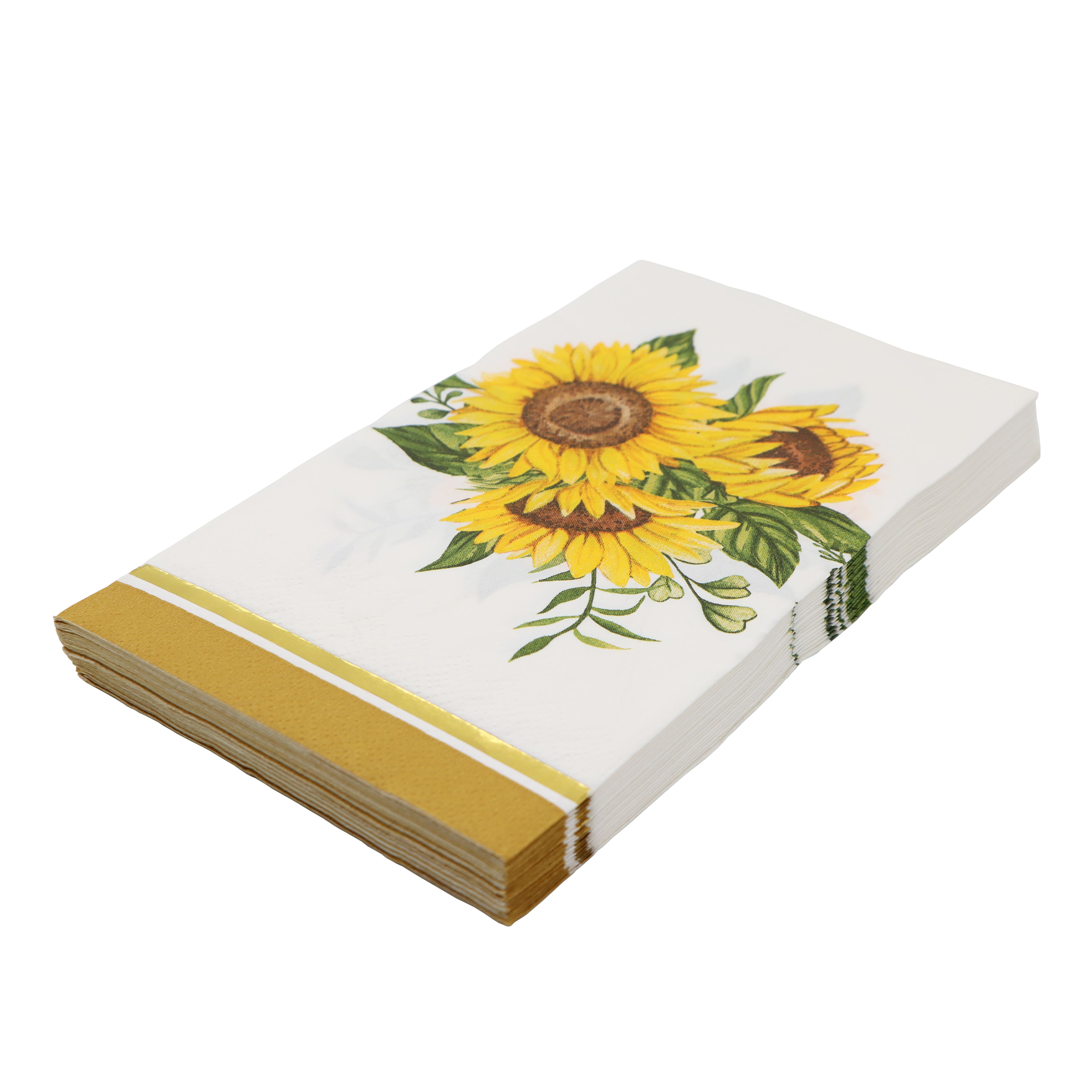 Sunflower Bouquet Paper Guest Napkins, 20ct. by Celebrate It&#x2122;