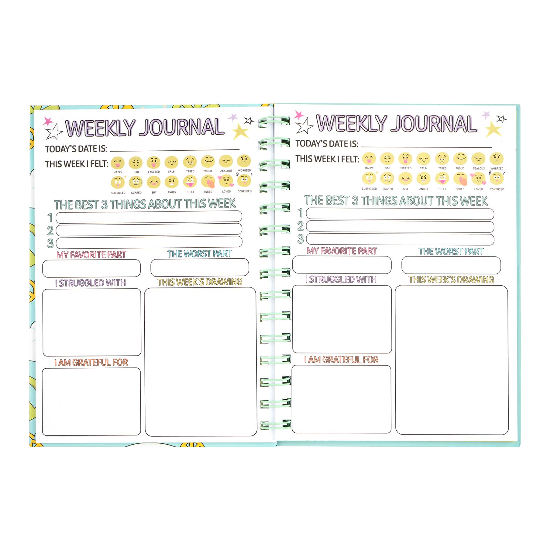 6&#x22; x 8&#x22; Peace Guided Journal by Fab Finds