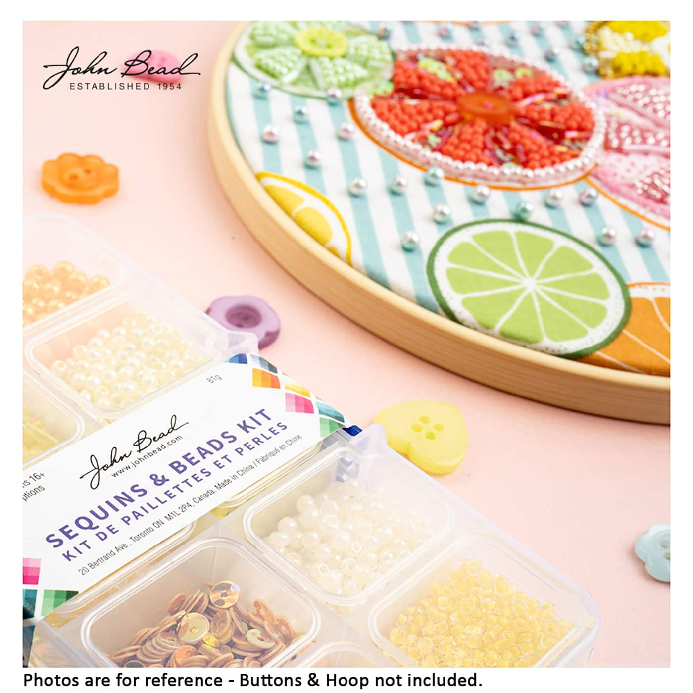 John Bead Mixed Sequins &#x26; Beads Kit