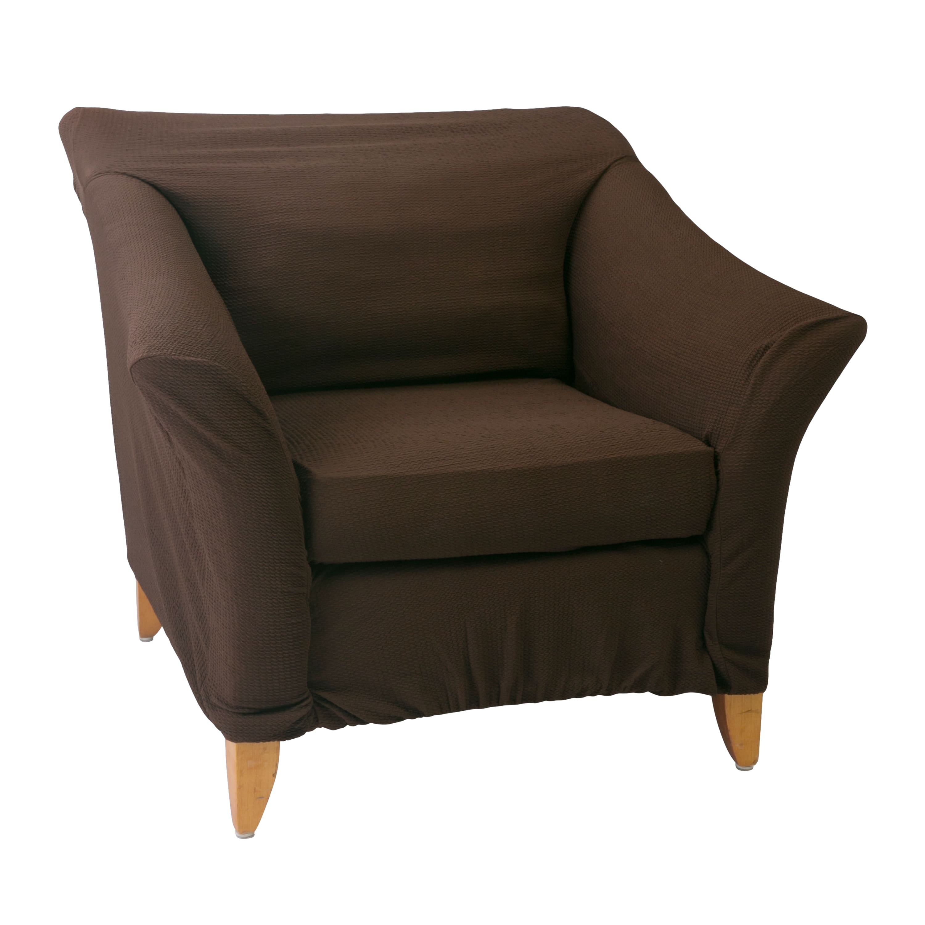 Home Details Waffle Design Chair Recliner Stretch Fit Slipcover