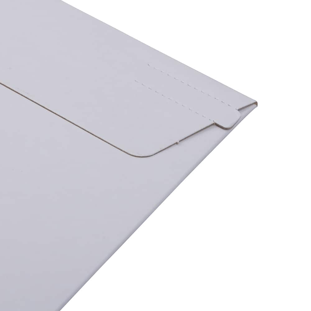 JAM Paper 17&#x22; x 21&#x22; White Flat Photo Mailer Peel &#x26; Seal Closure Envelopes, 6ct.