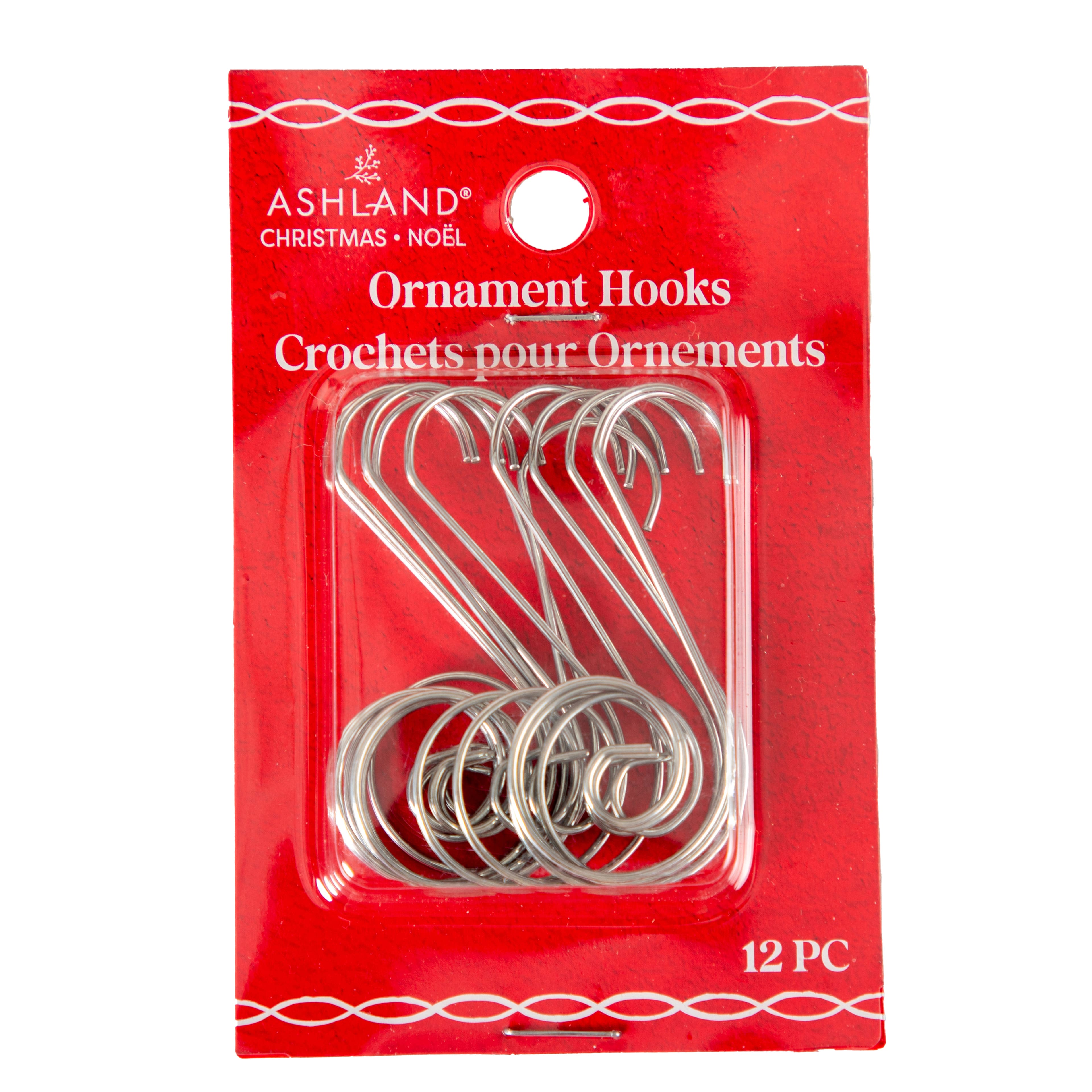 Silver Swirl Wire Ornament Hooks, 12ct. by Ashland&#xAE;