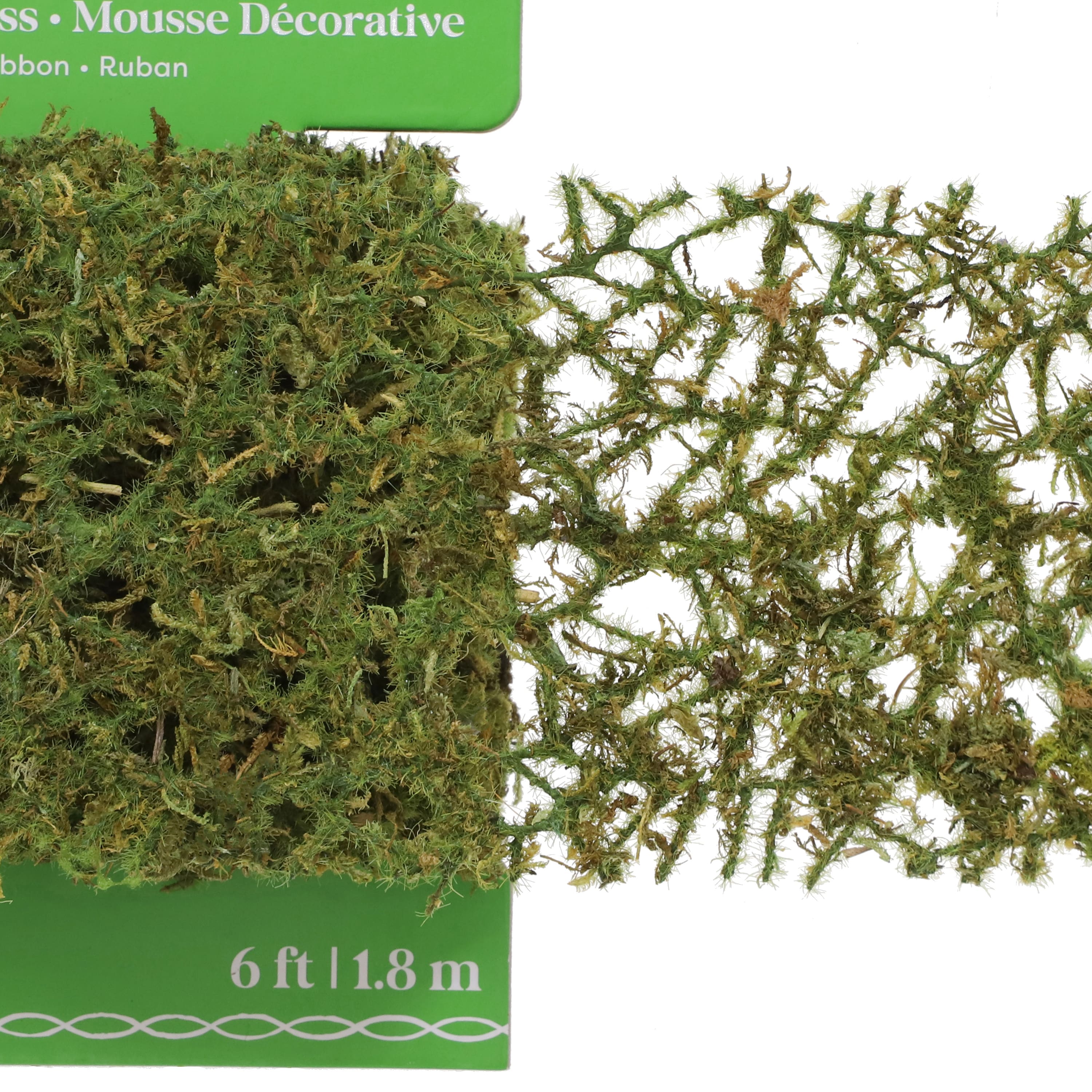 6ft. Green Decorative Moss Ribbon by Ashland®