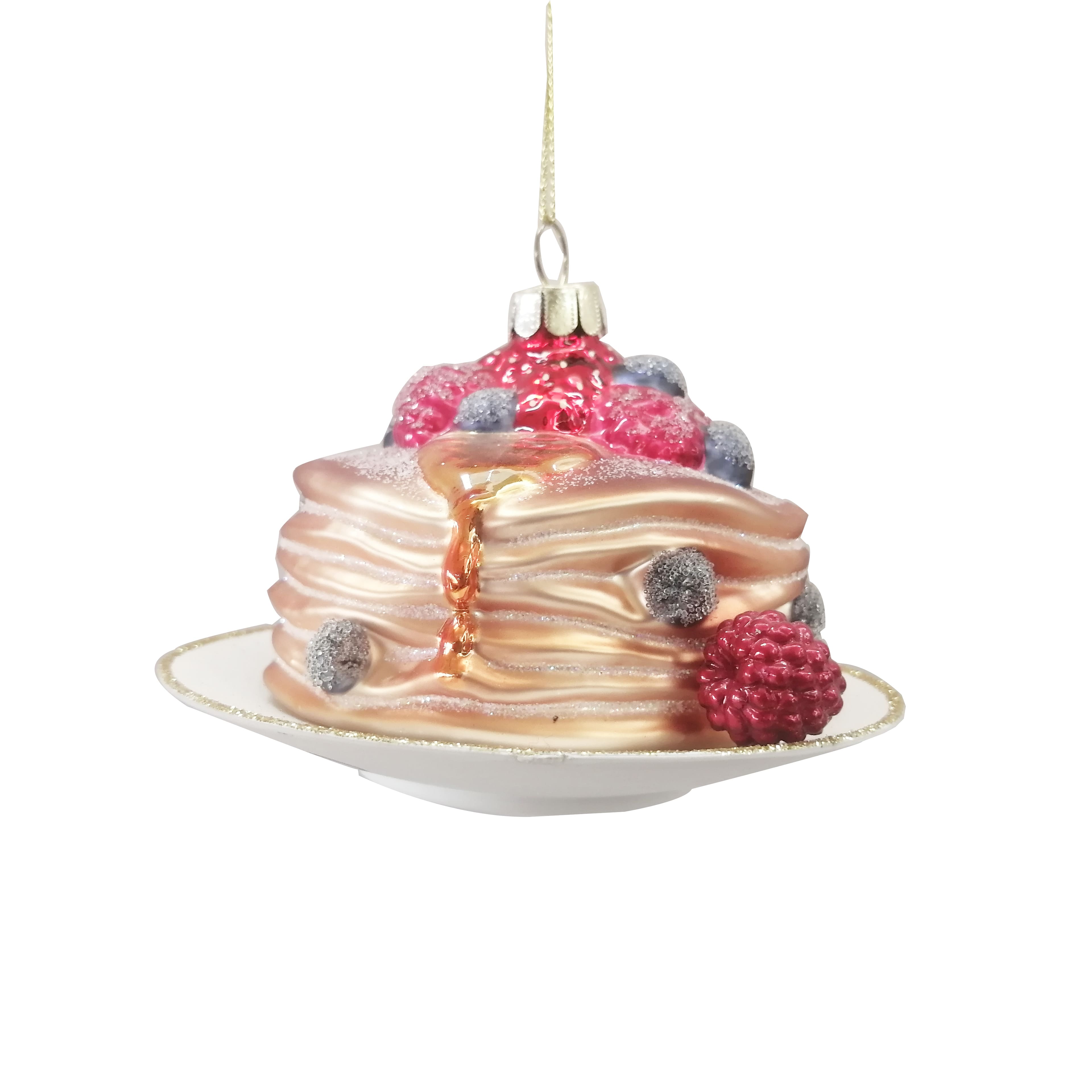 Berry Pancakes Glass Ornament by Ashland&#xAE;