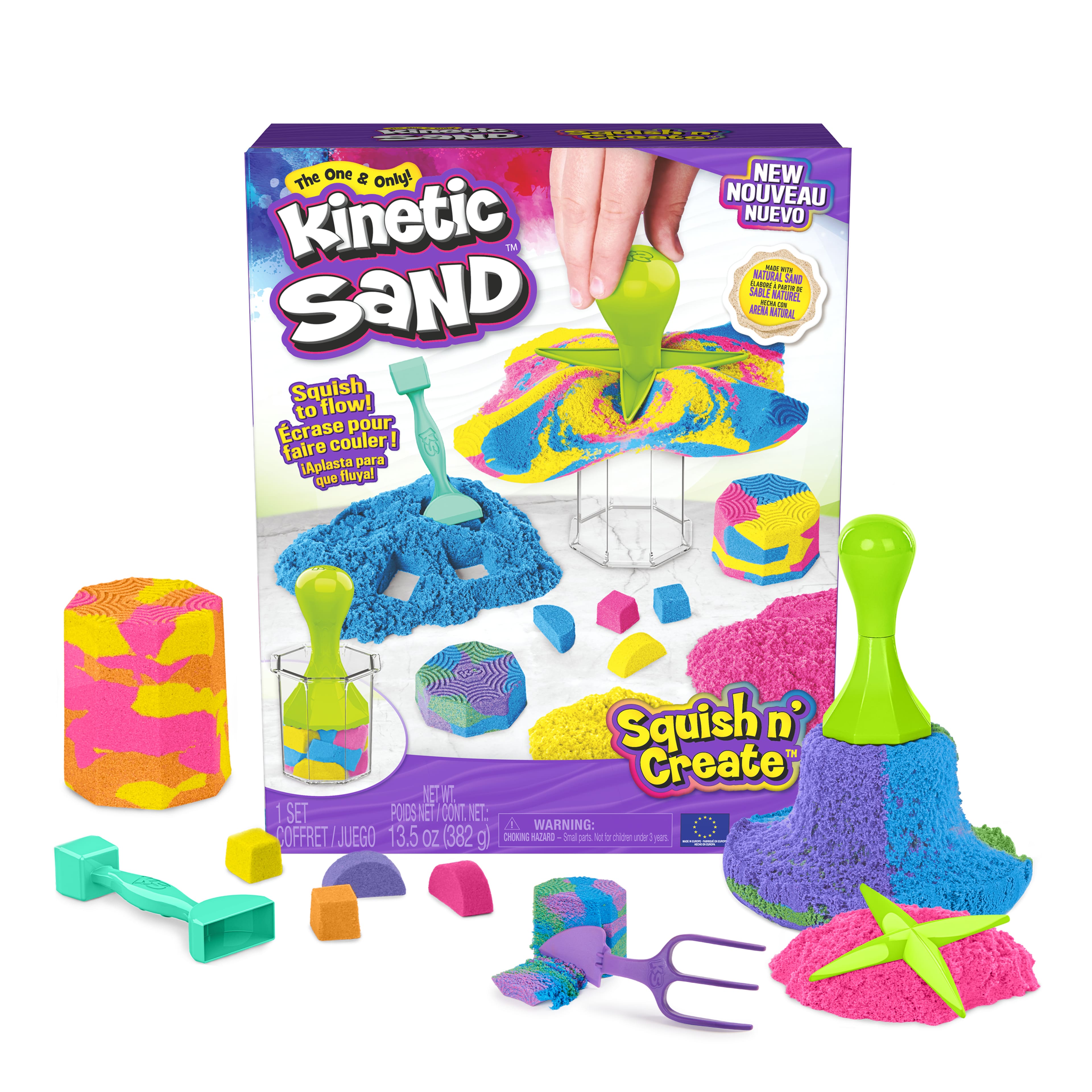 Kinetic Sand&#x2122; Squish n&#x27; Create&#x2122; Playset