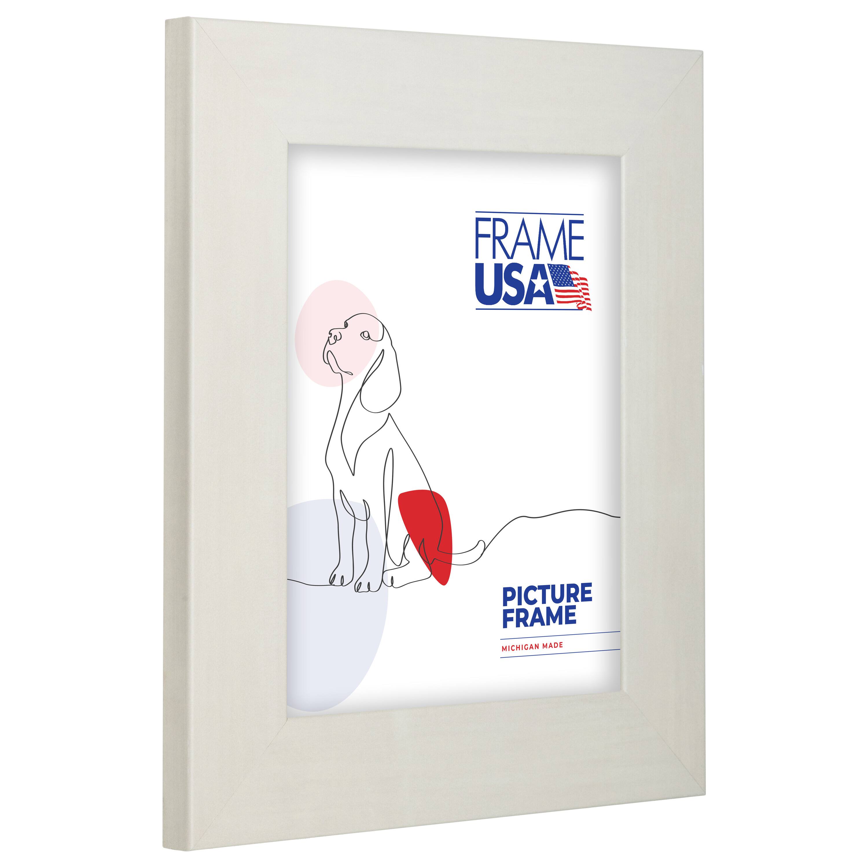 Frame USA Colori Large White Single Image Picture Frame