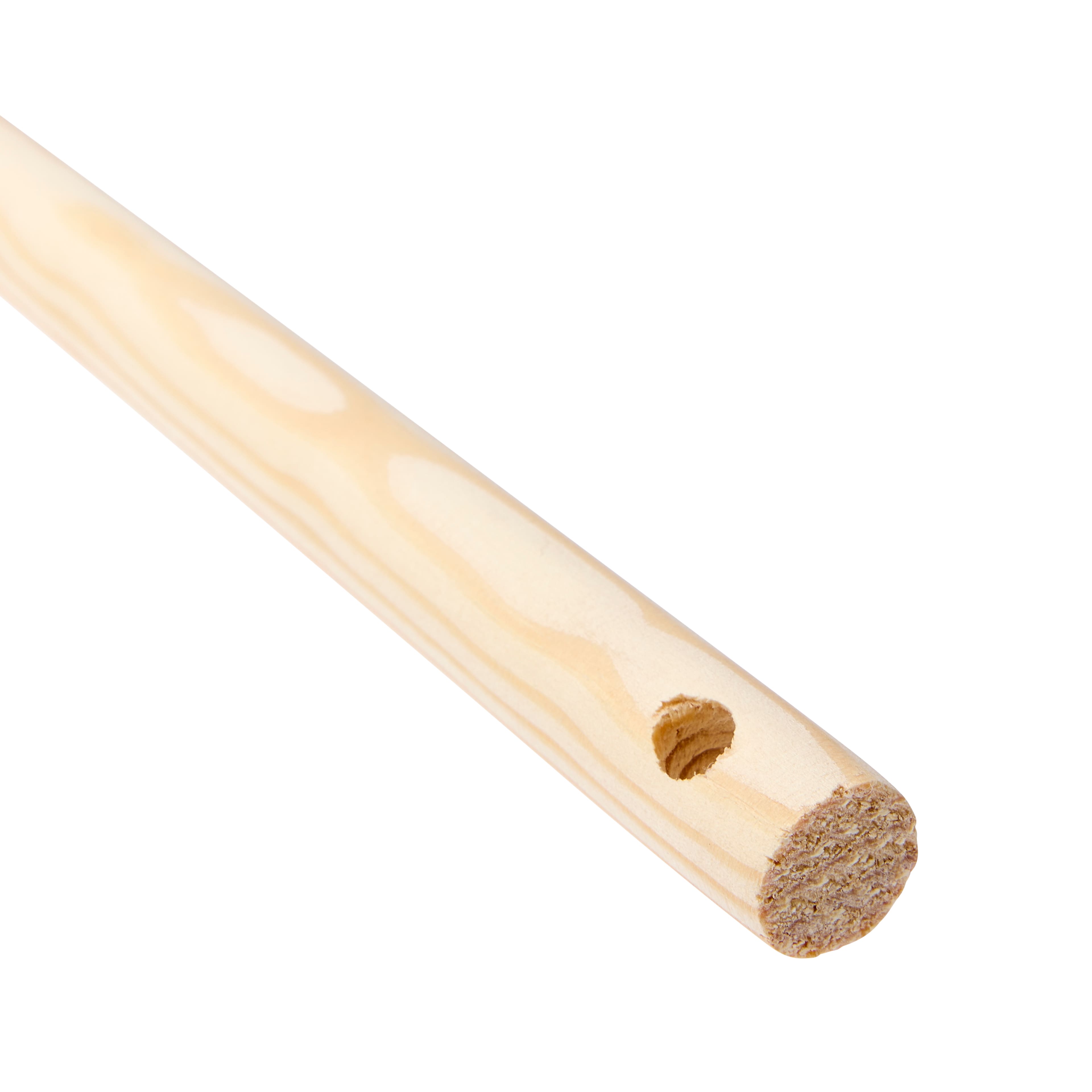 12 Pack: Pre-Drilled Wood Dowel by Loops &#x26; Threads&#xAE;