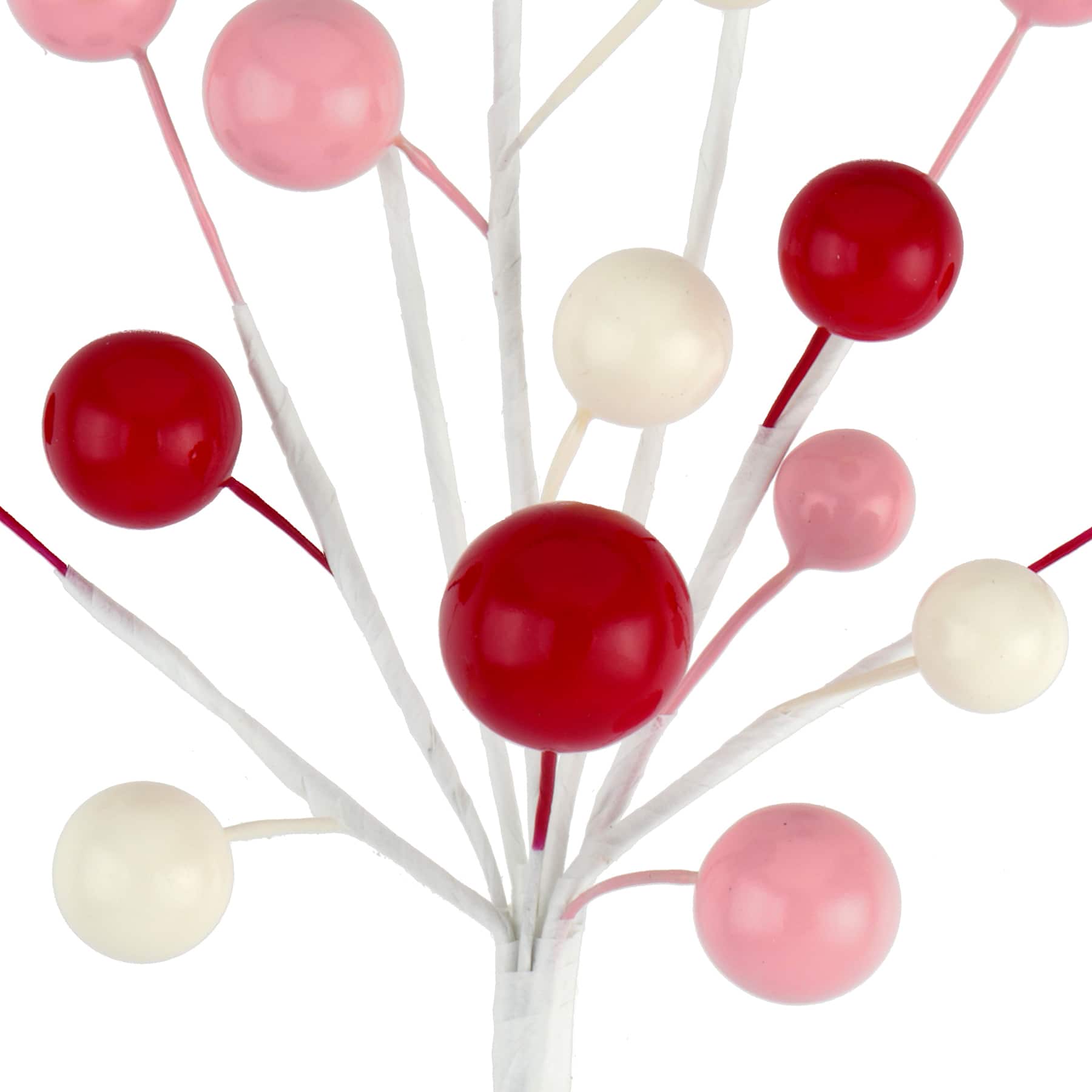 7.75&#x22; Pink, Red &#x26; White Berry Pick by Ashland&#xAE;