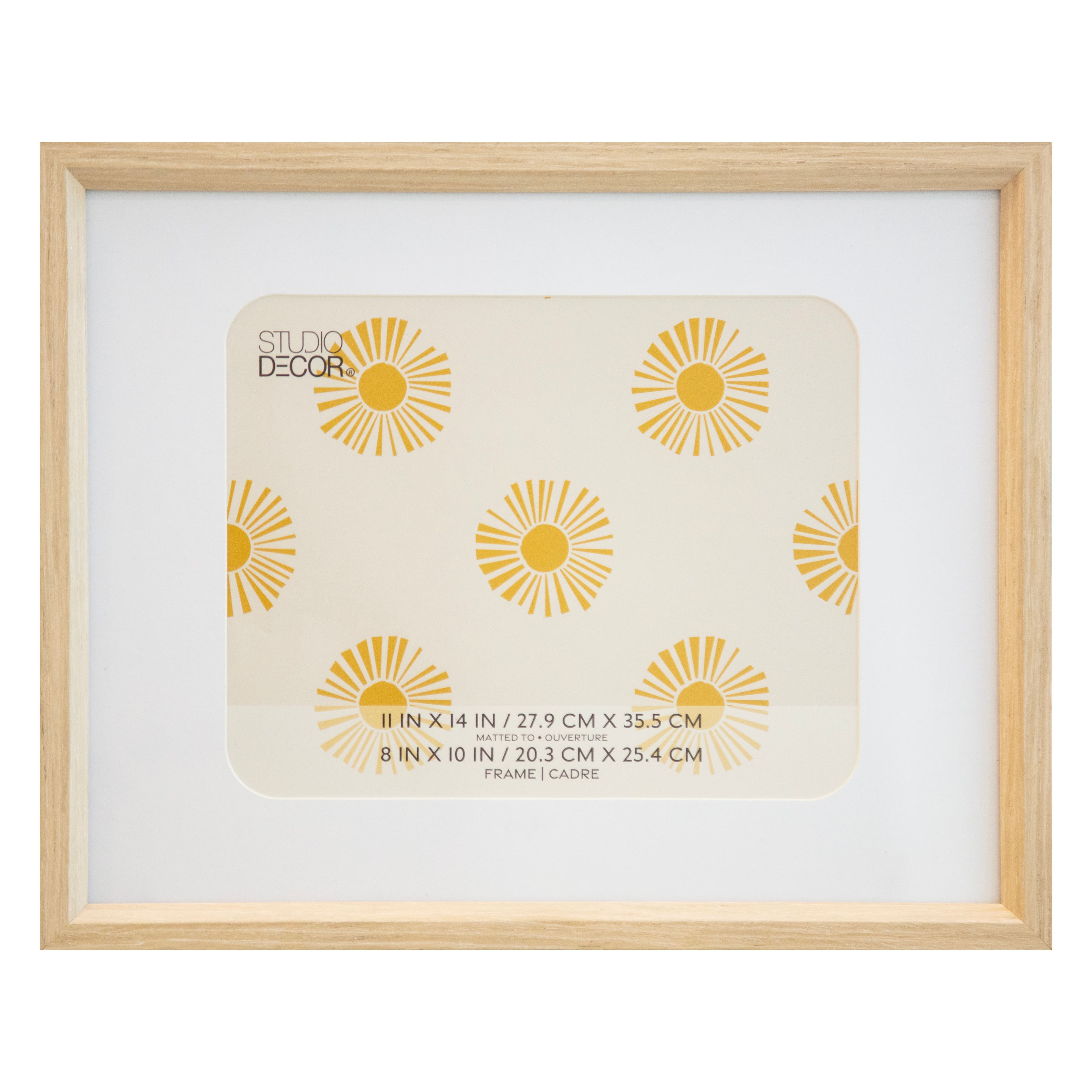 6 Pack: Light Beige 8" x 10" Frame with Mat, Neutral Basic by Studio Décor®