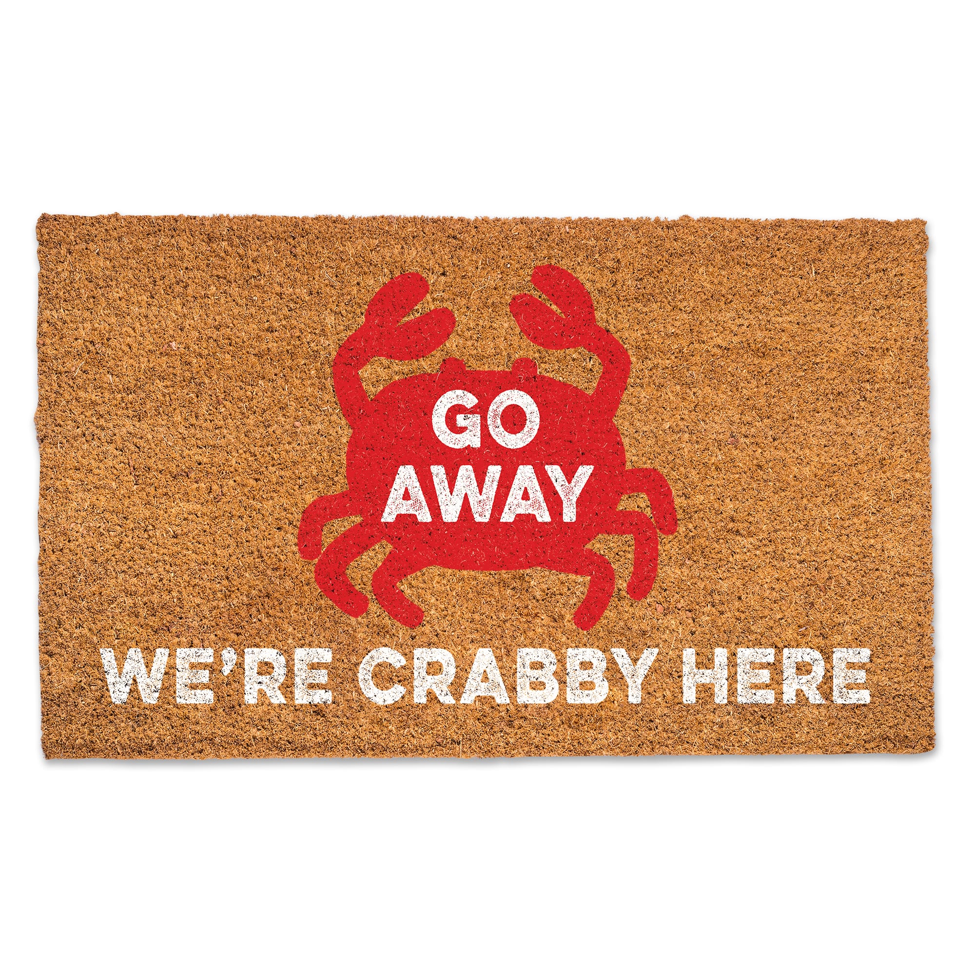 We&#x27;re Crabby Here Doormat