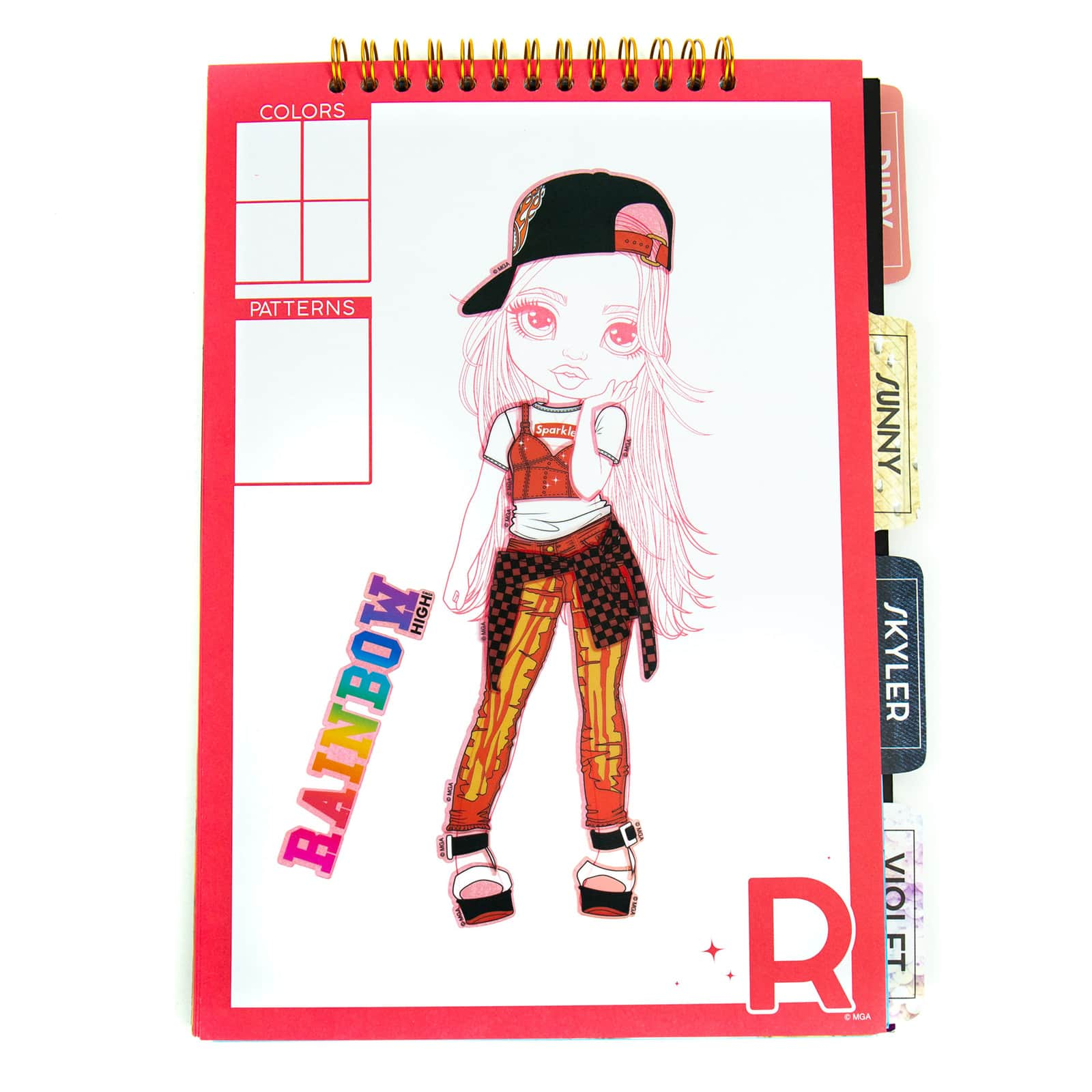 Rainbow High Fashion Sketchbook