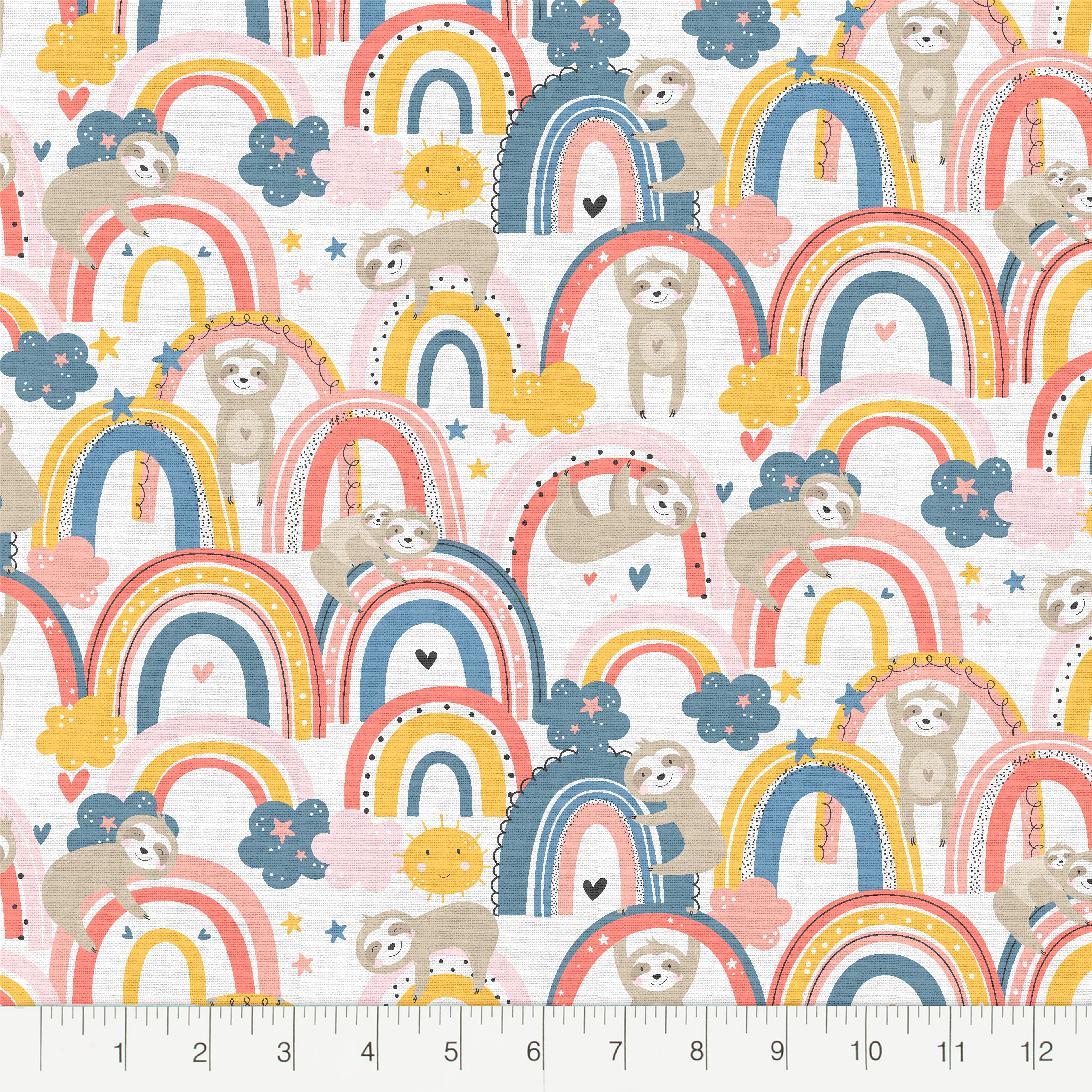 Sloth Themed Fabric Bundles by Loops & Threads™