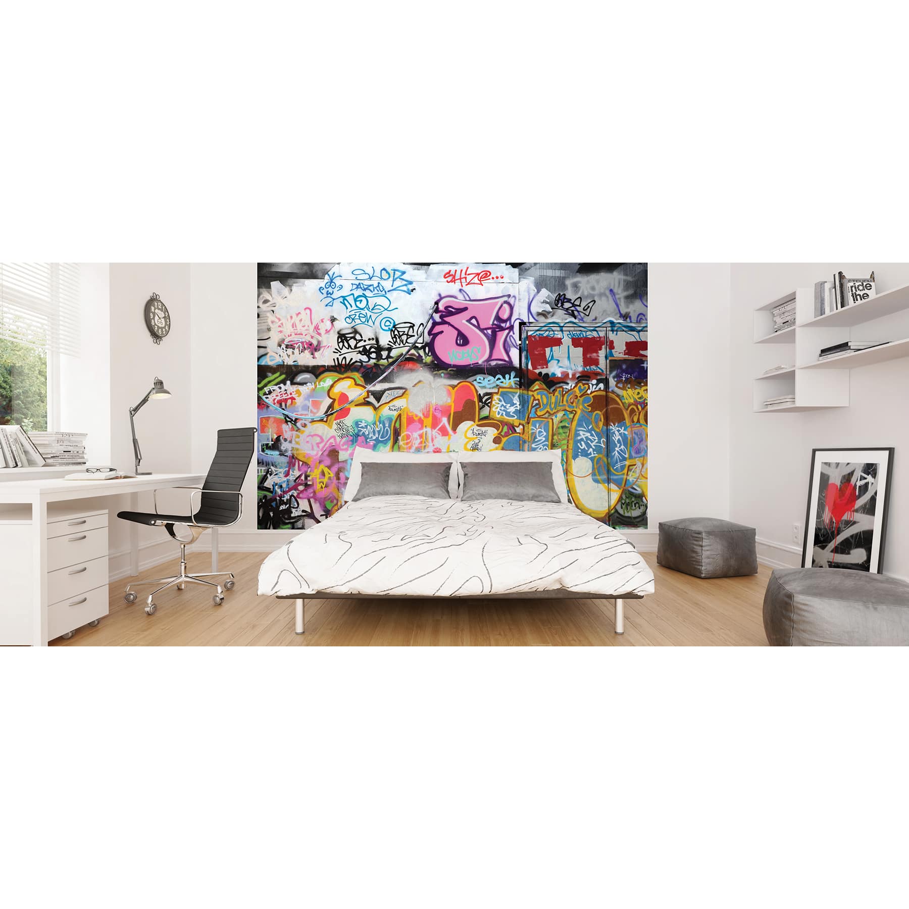 Ohpopsi Graffiti Wall Mural