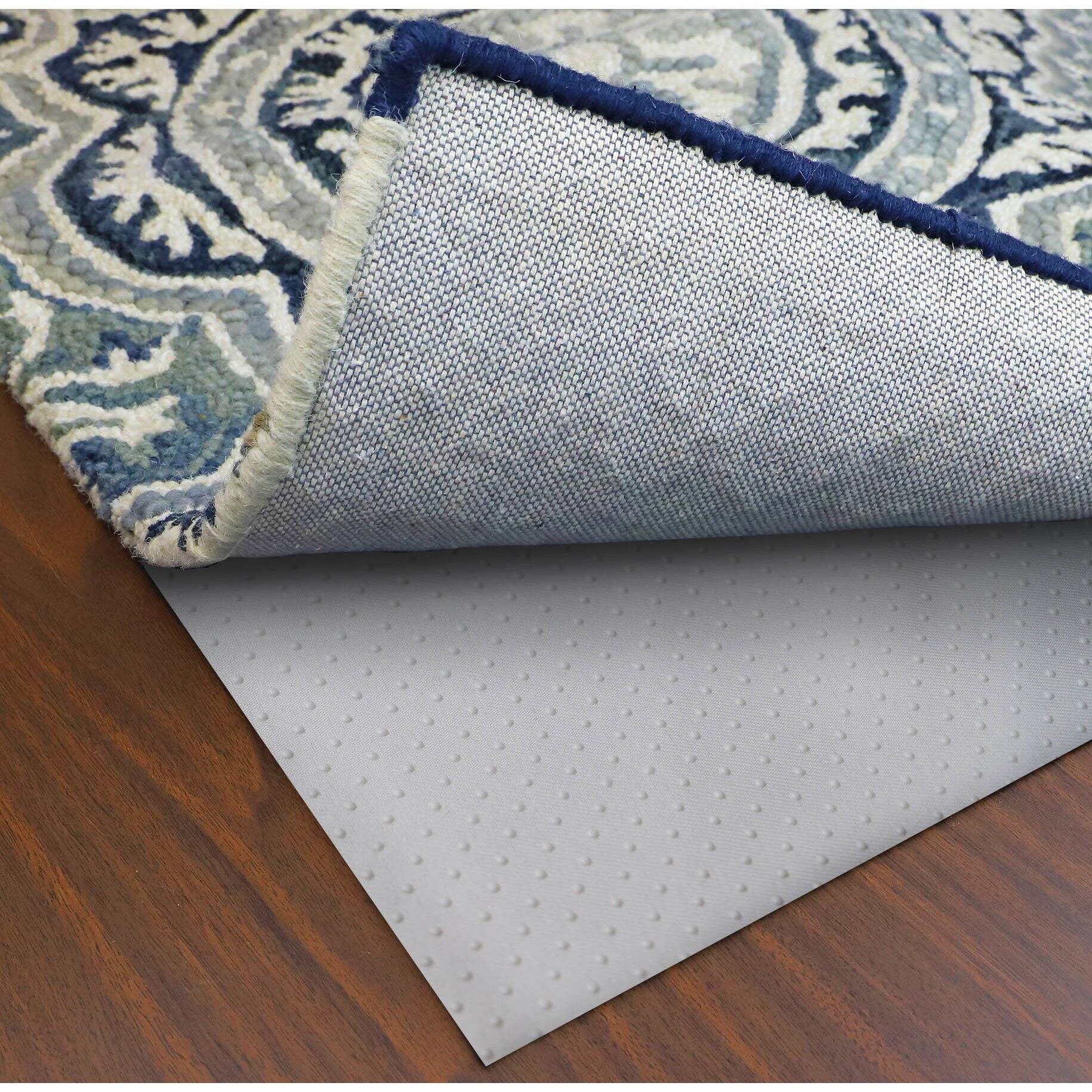 PA Essentials Dotted White No Slip Fabric Sheet, 28'' x 36''