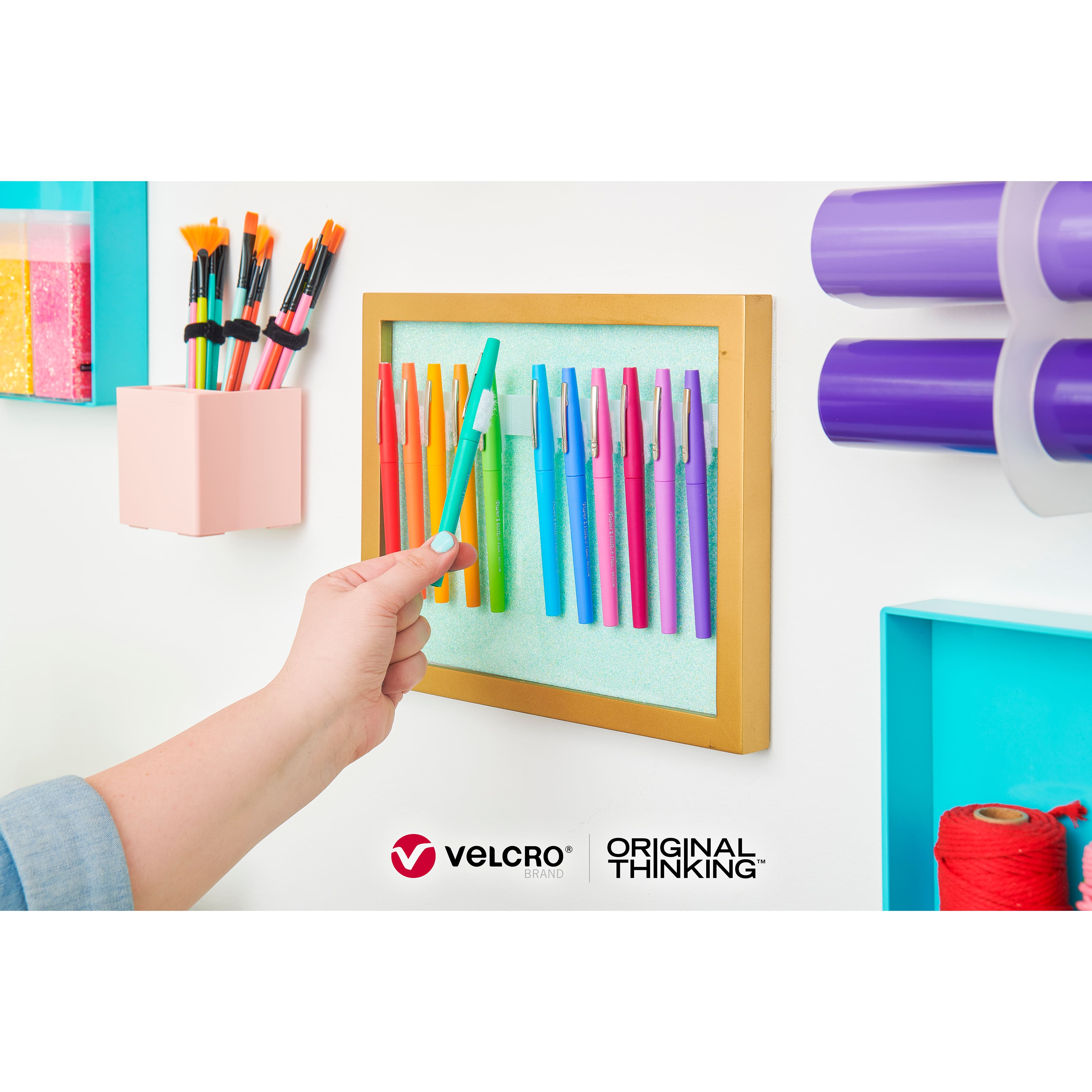 12 Pack: VELCRO&#xAE; Brand Recycled Tape Roll