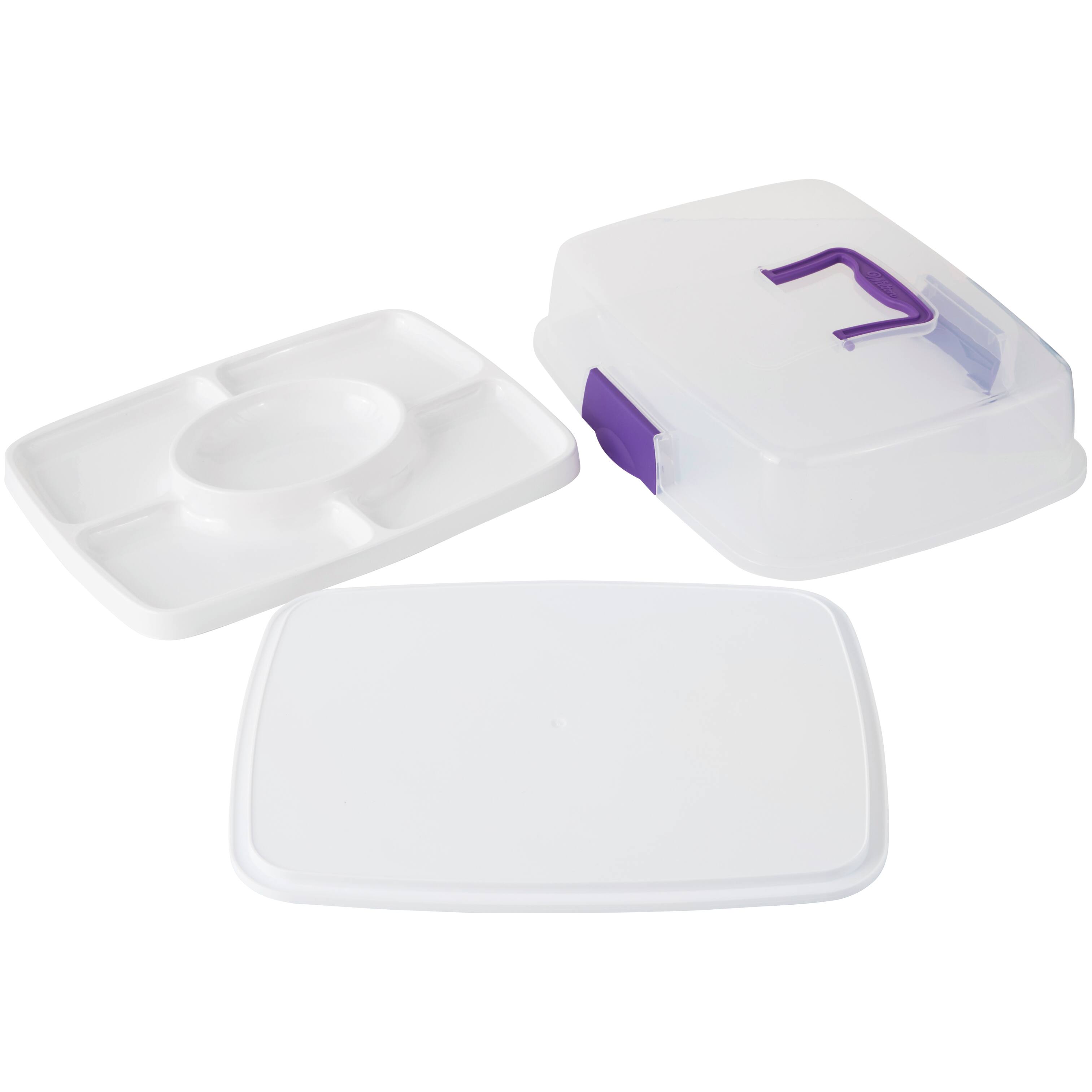 Cloche A Gateaux Transportable 3 En 1 Wilton