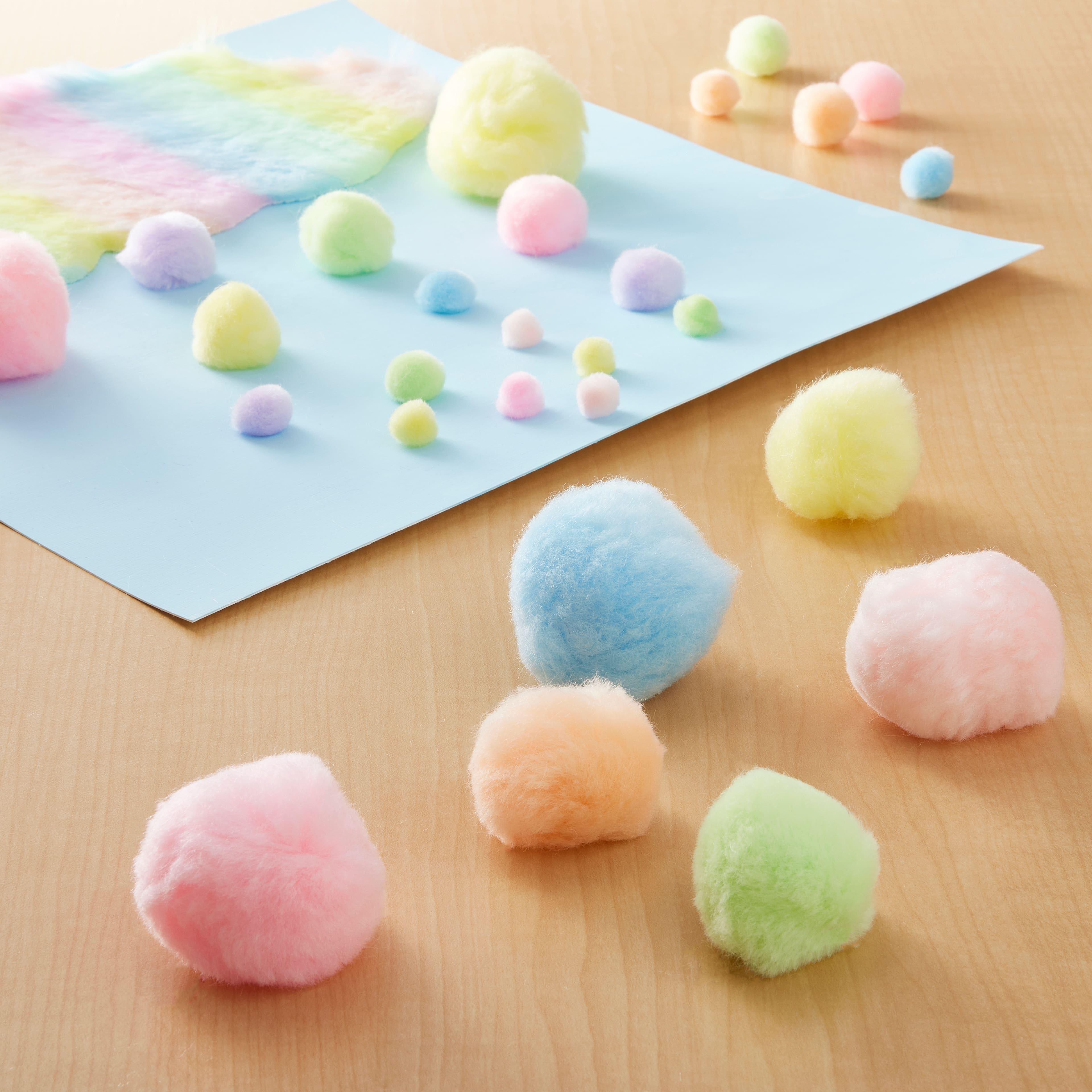 12 Packs: 20 ct. (240 total) 2" Pastel Pom Poms by Creatology™