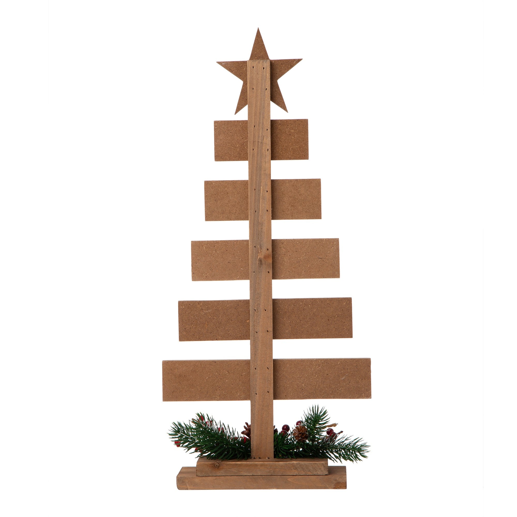 Glitzhome® 20" Wooden Christmas Tree Sign