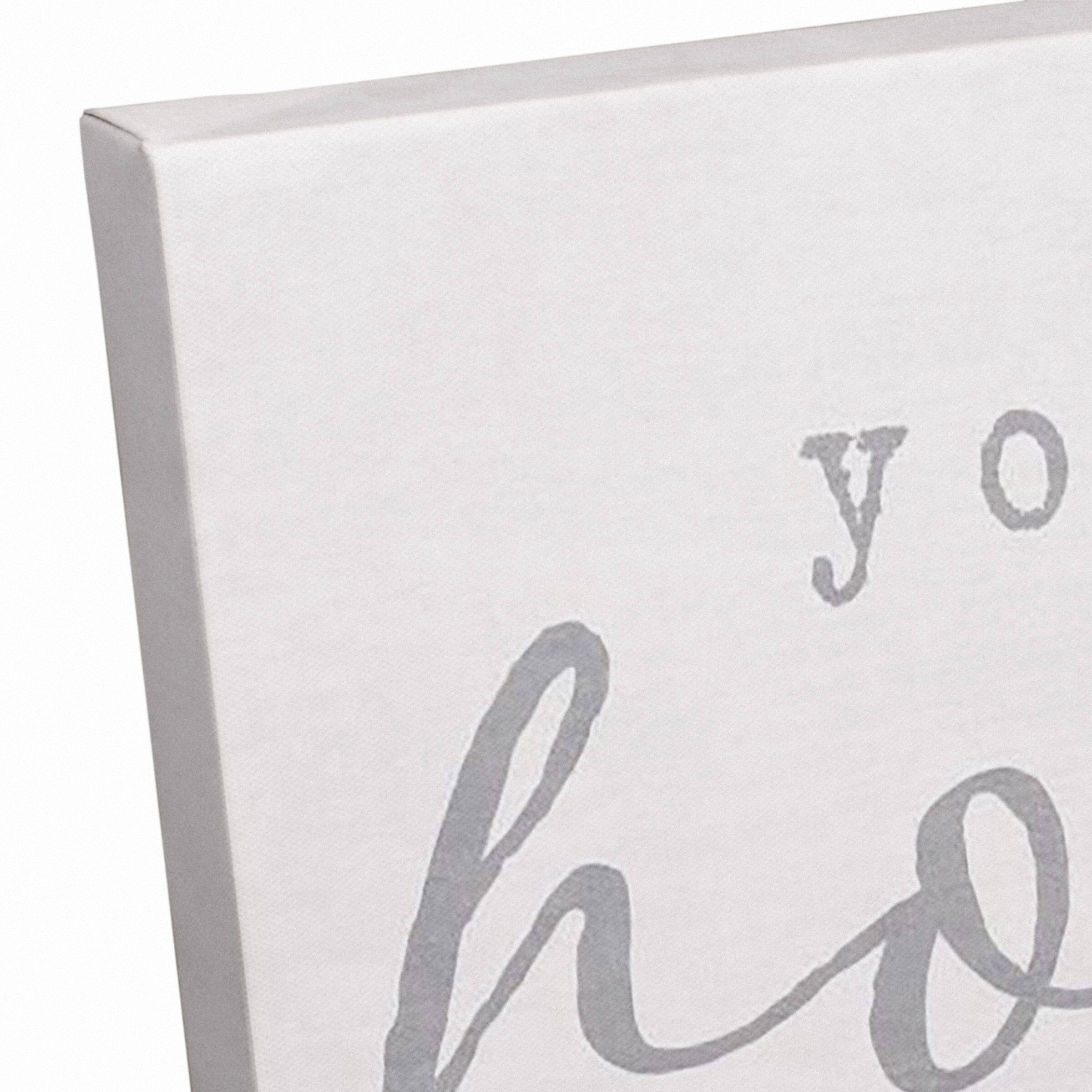 You are Home to Me 11" x 14" Canvas Wall Art