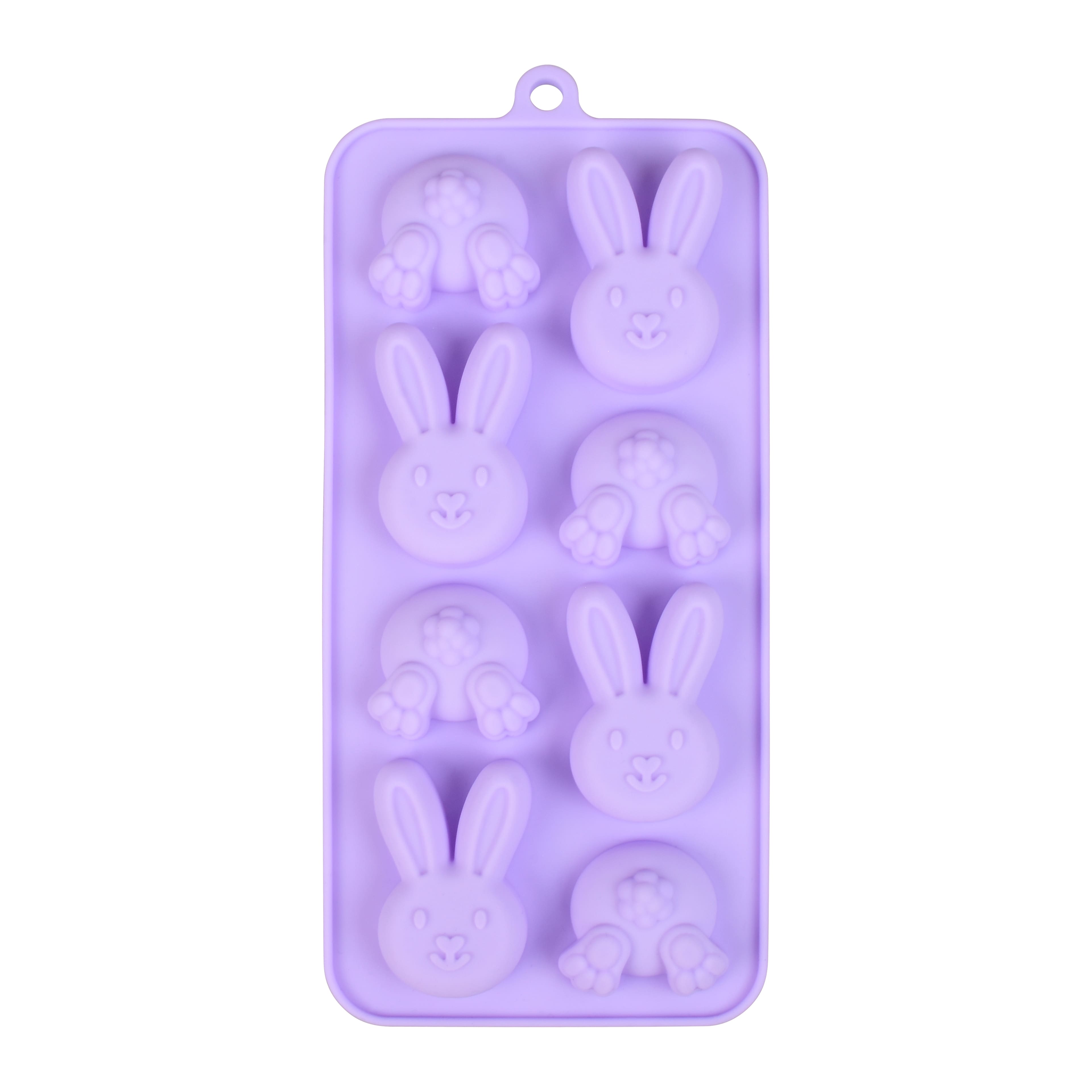 Bunny Butts & Heads Silicone Candy Mould by Celebrate It®