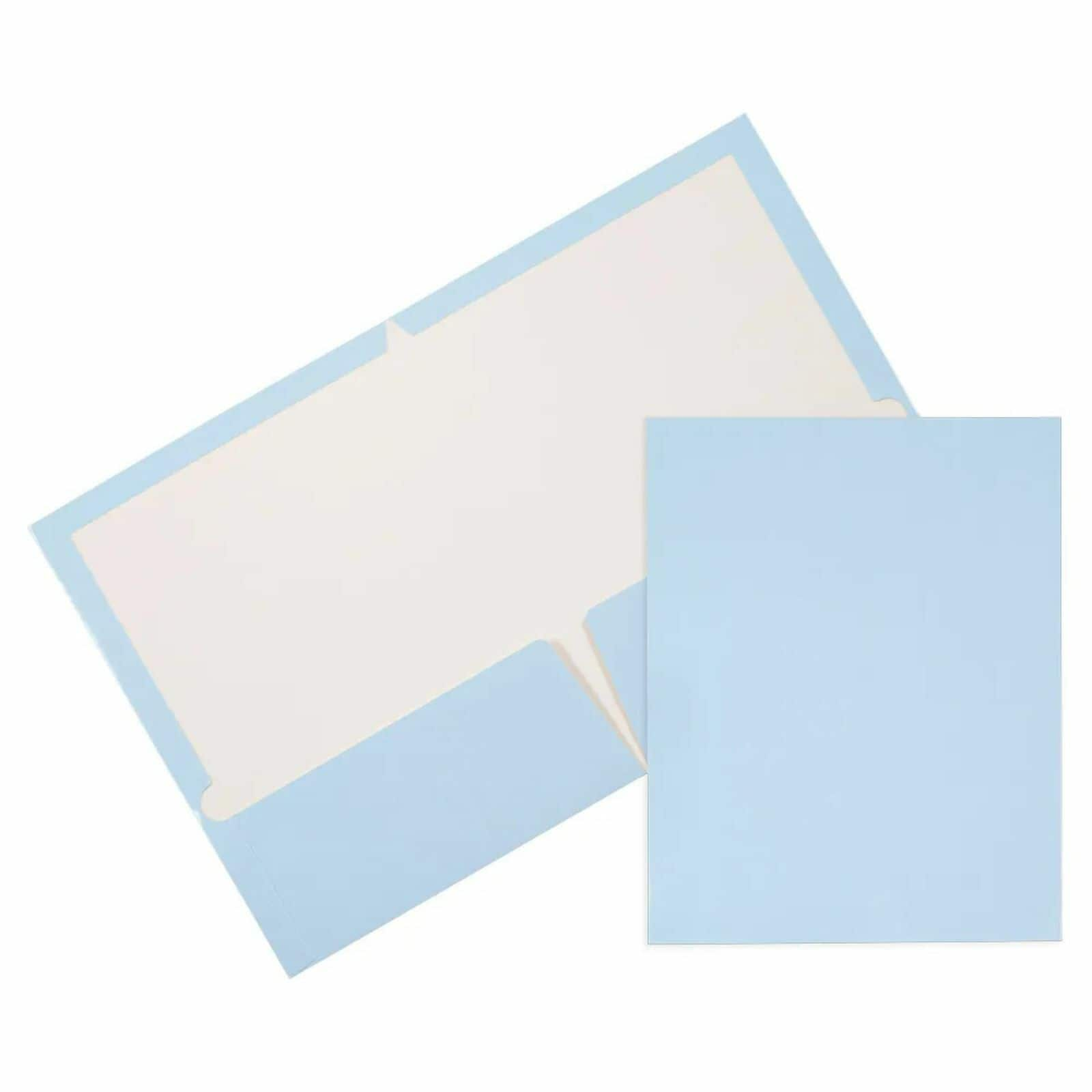 JAM Paper Glossy Two Pocket Folders, 12ct. | Michaels