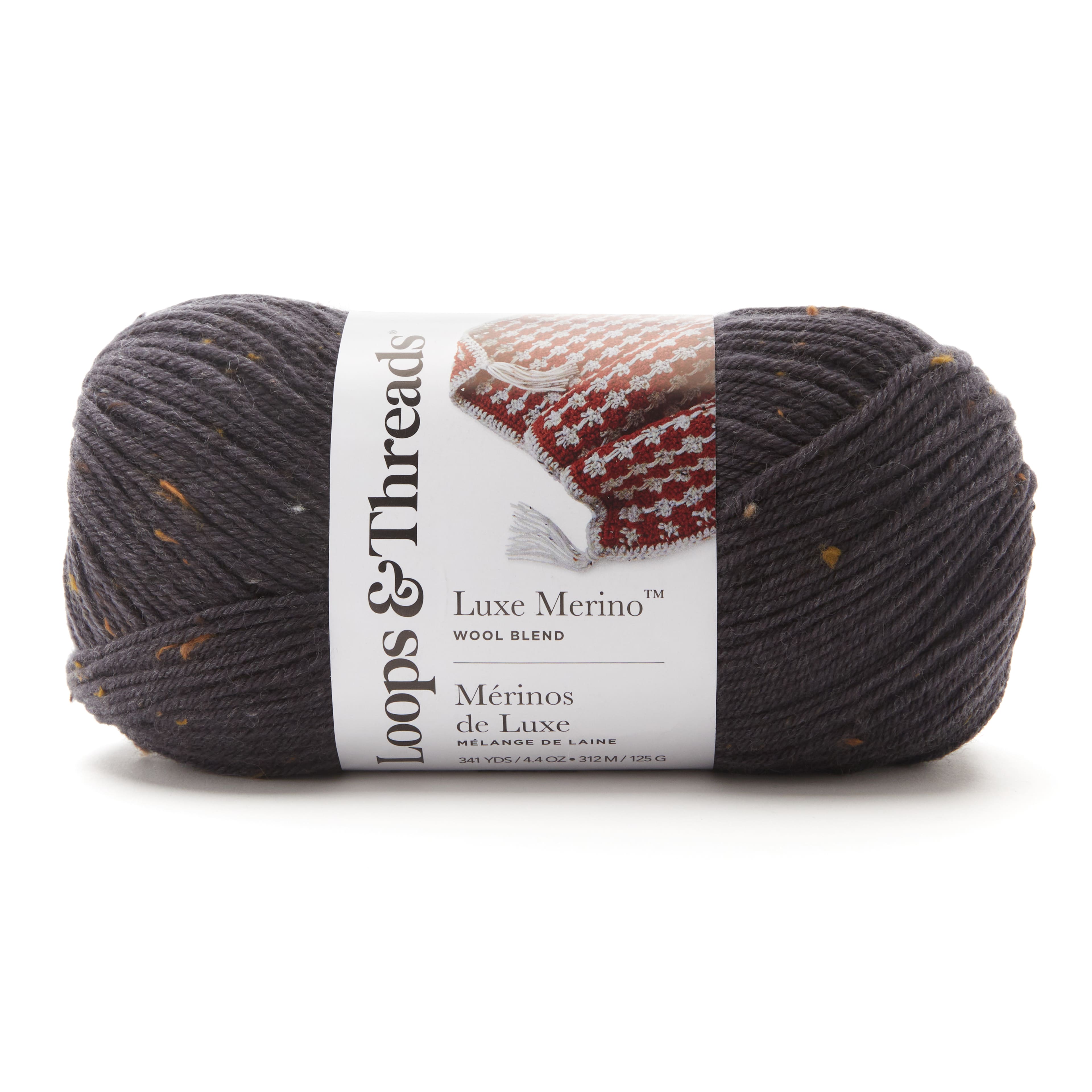 Luxe Merino&#x2122; Tweed Yarn by Loops &#x26; Threads&#xAE;