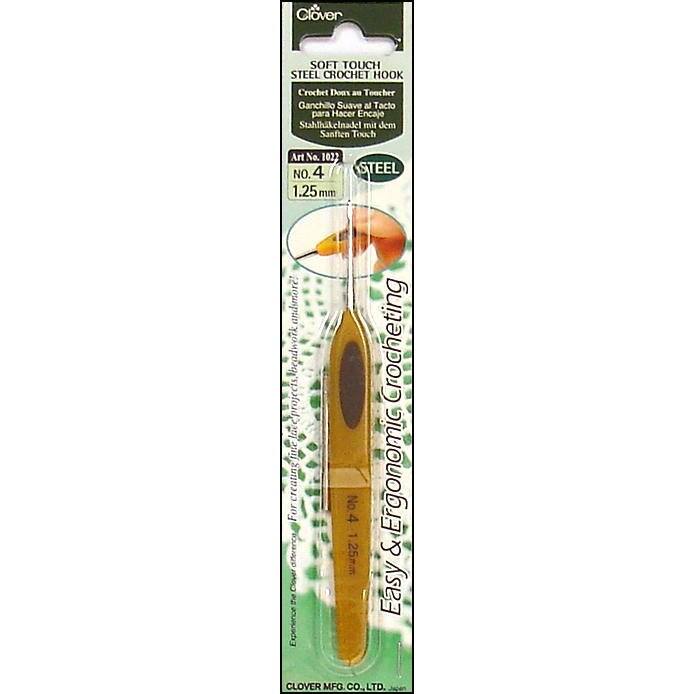 Clover Soft Touch Steel Crochet Hook