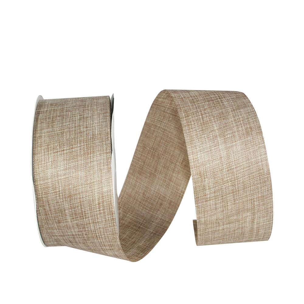 JAM Paper 2.5'' x 50yd. Linen Ribbon