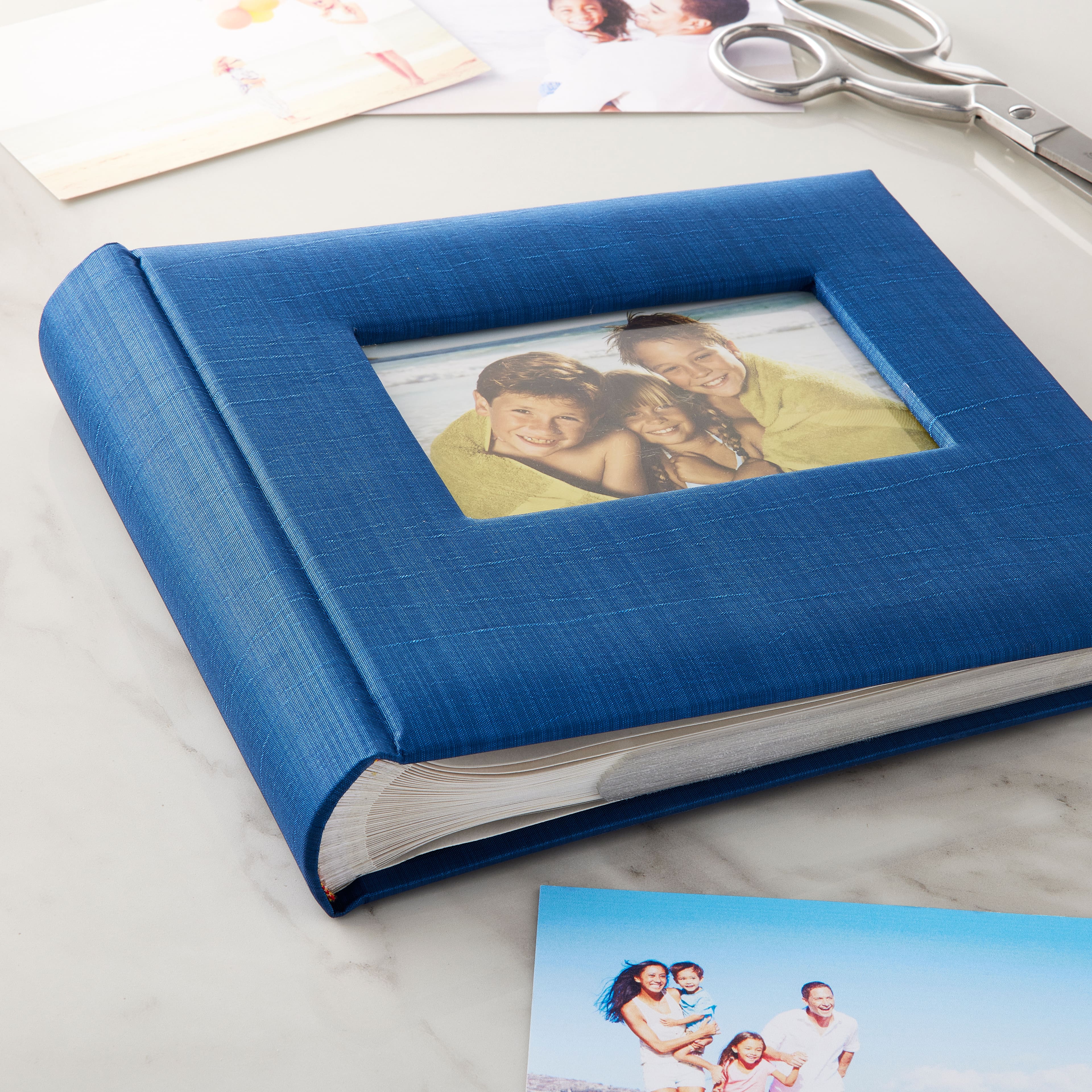 6 Pack: Navy Striped Photo Album by Recollections&#xAE;