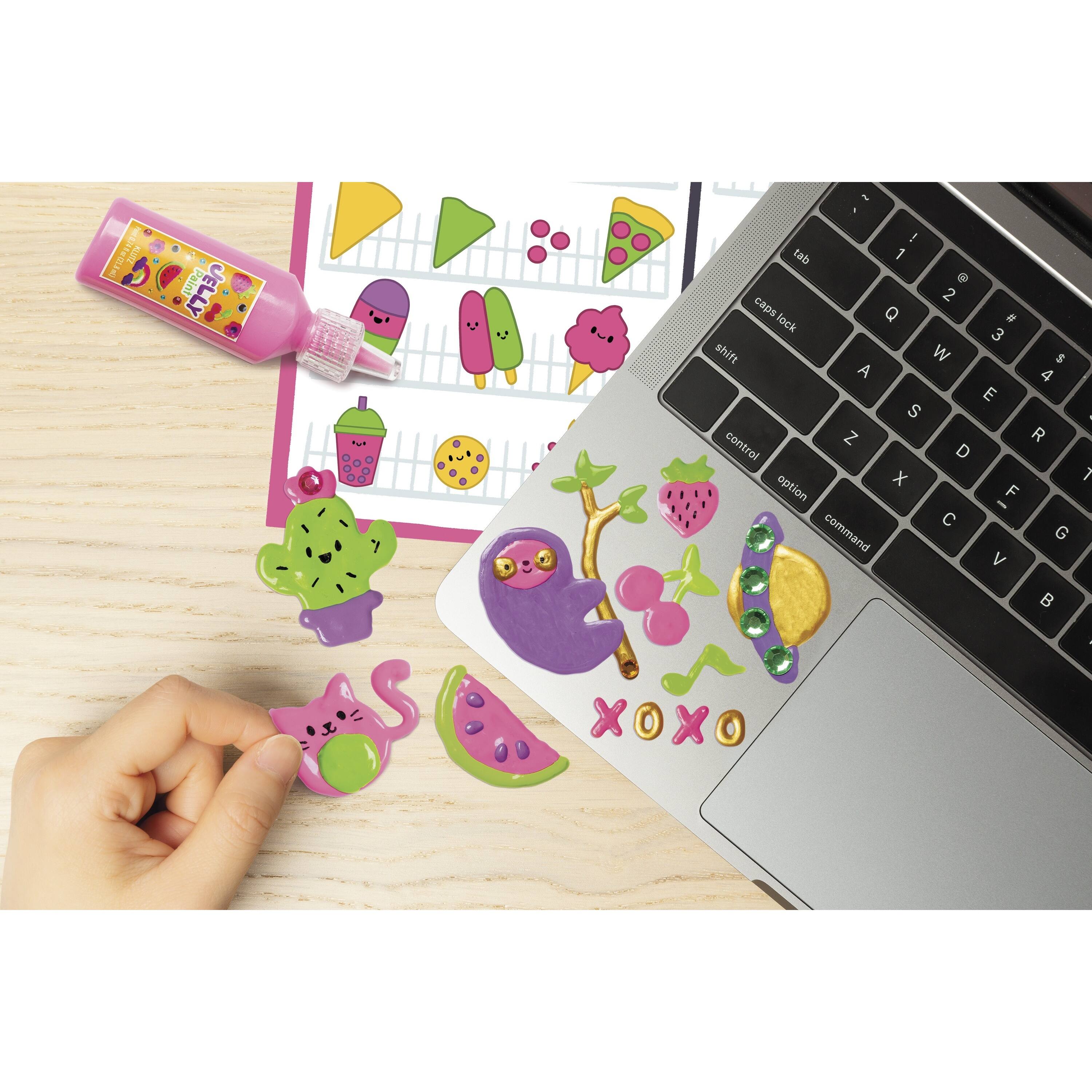 Klutz® Paint & Peel Jelly Stickers Craft Kit Michaels