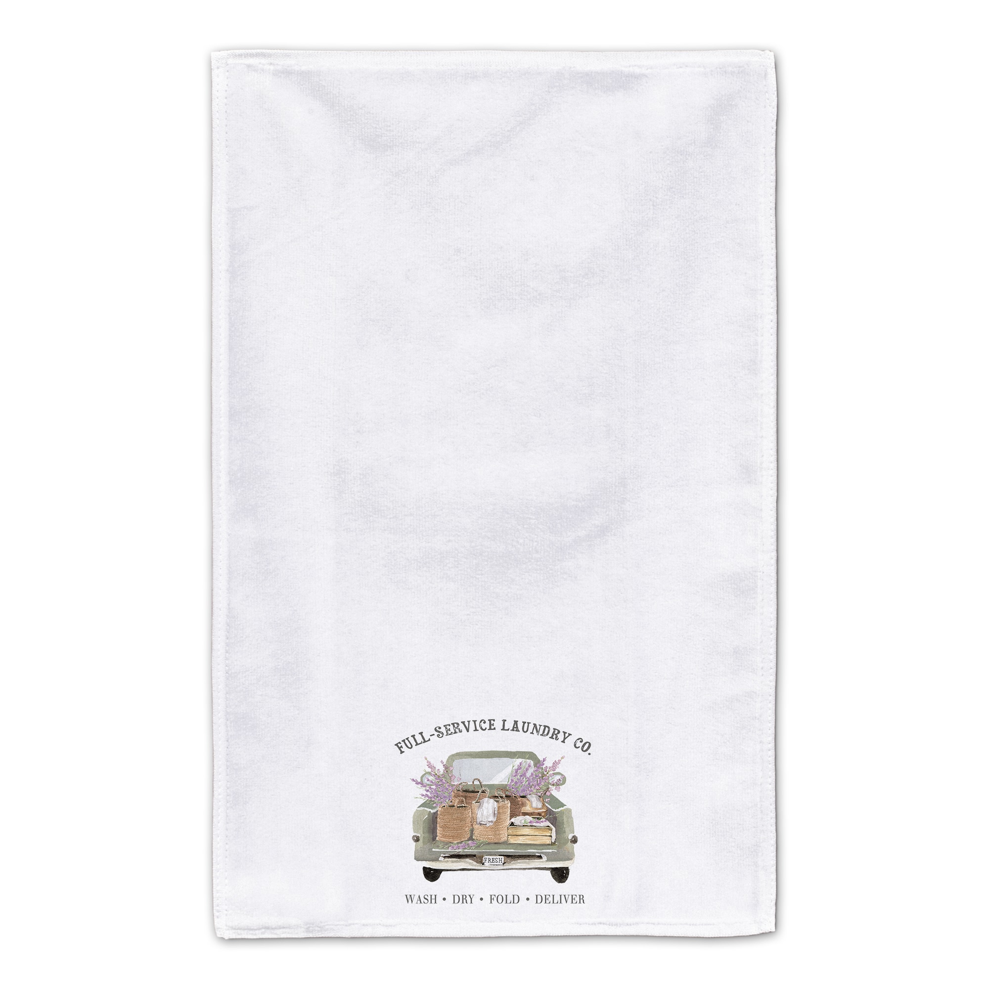 Laundry Truck Service Round 16" x 25" Towel Set