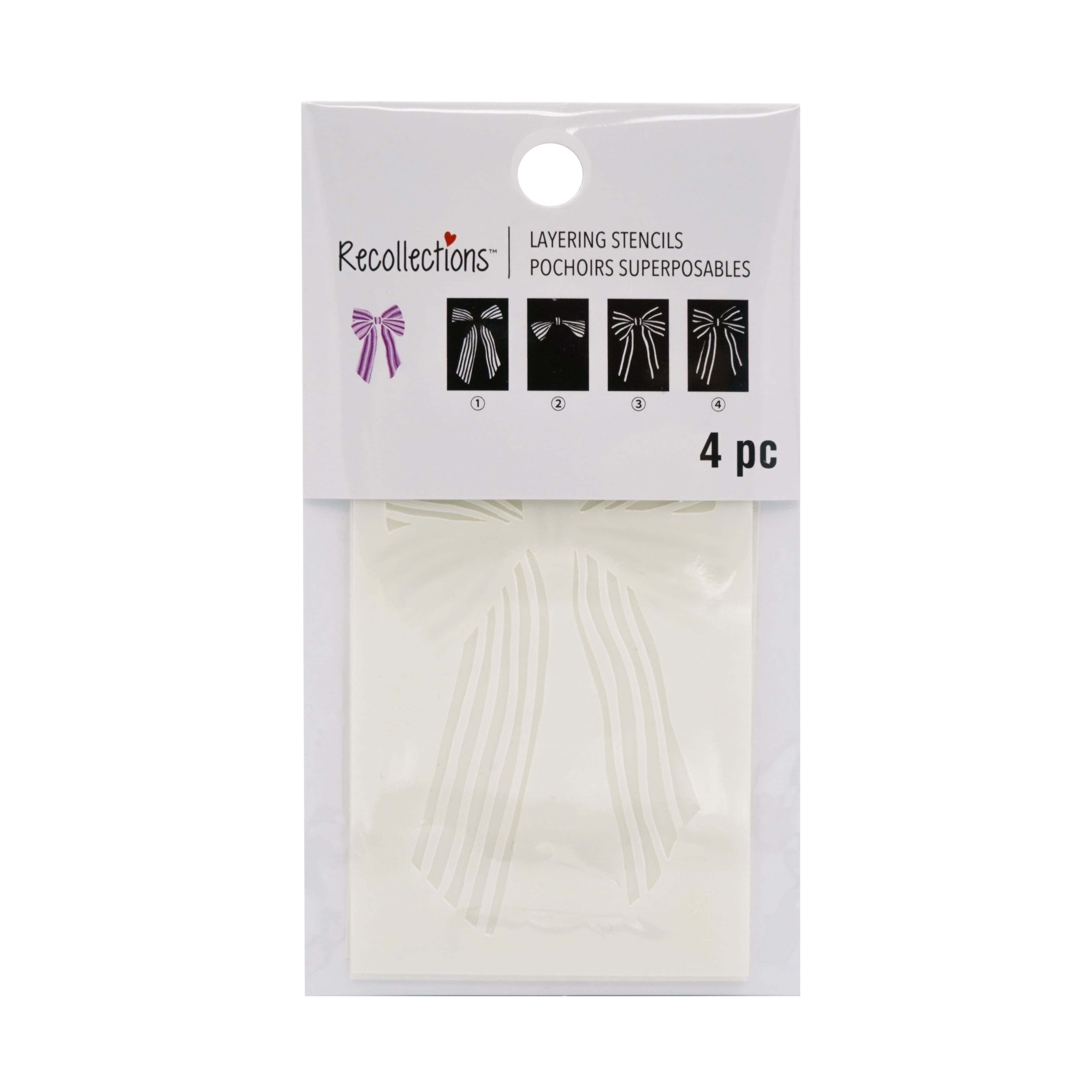 Bow Layering Stencils by Recollections™