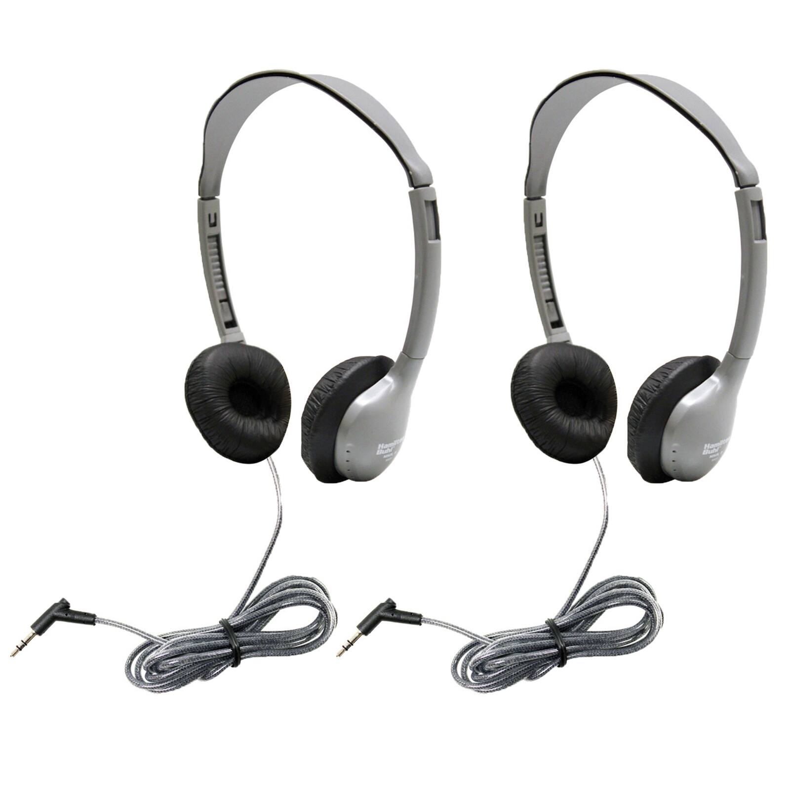 HamiltonBuhl® SchoolMate™ MS2L Personal Stereo Headphones, 2ct.