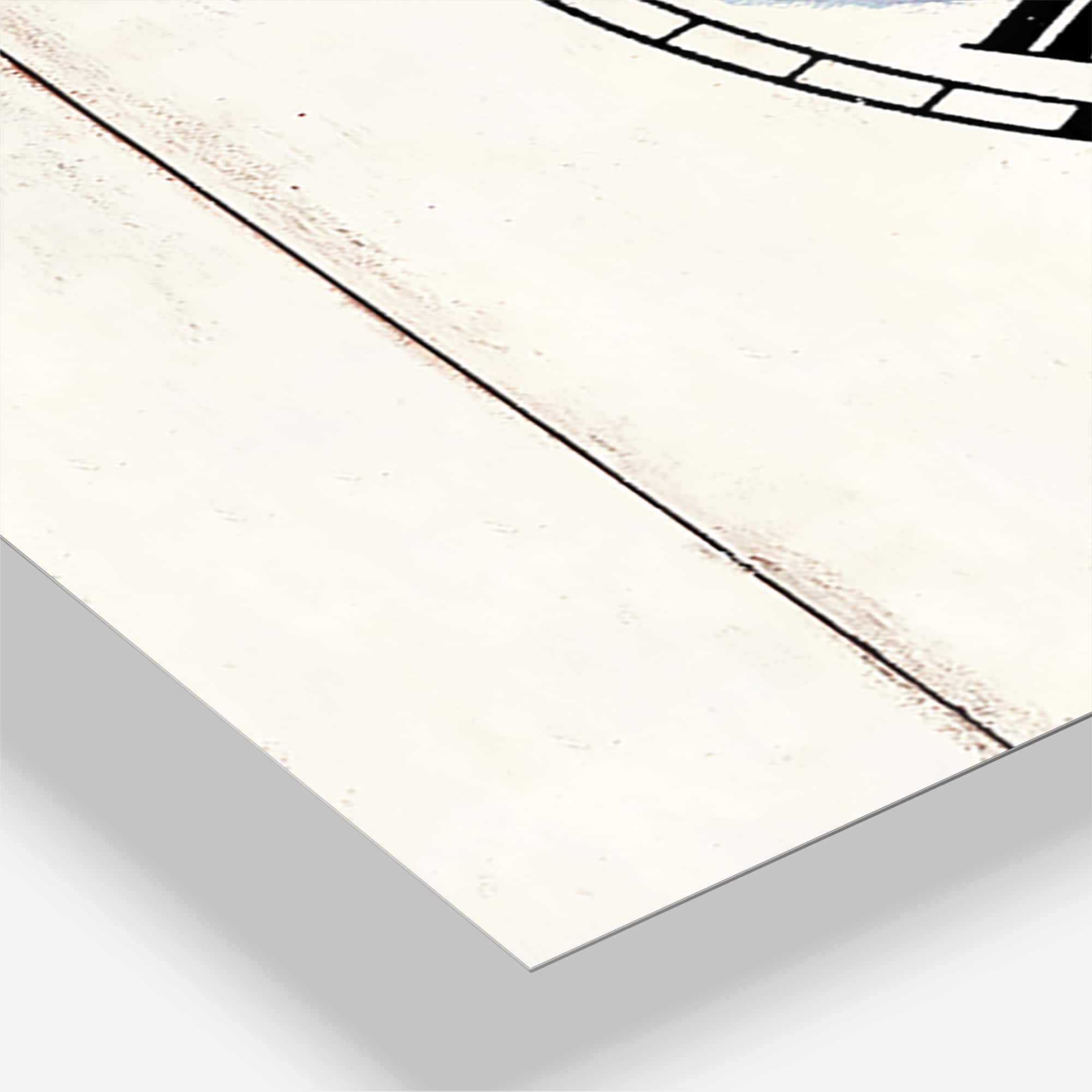 Designart 'Wood Farm Roaster Ii Farmhouse Multipanel Wall Clock