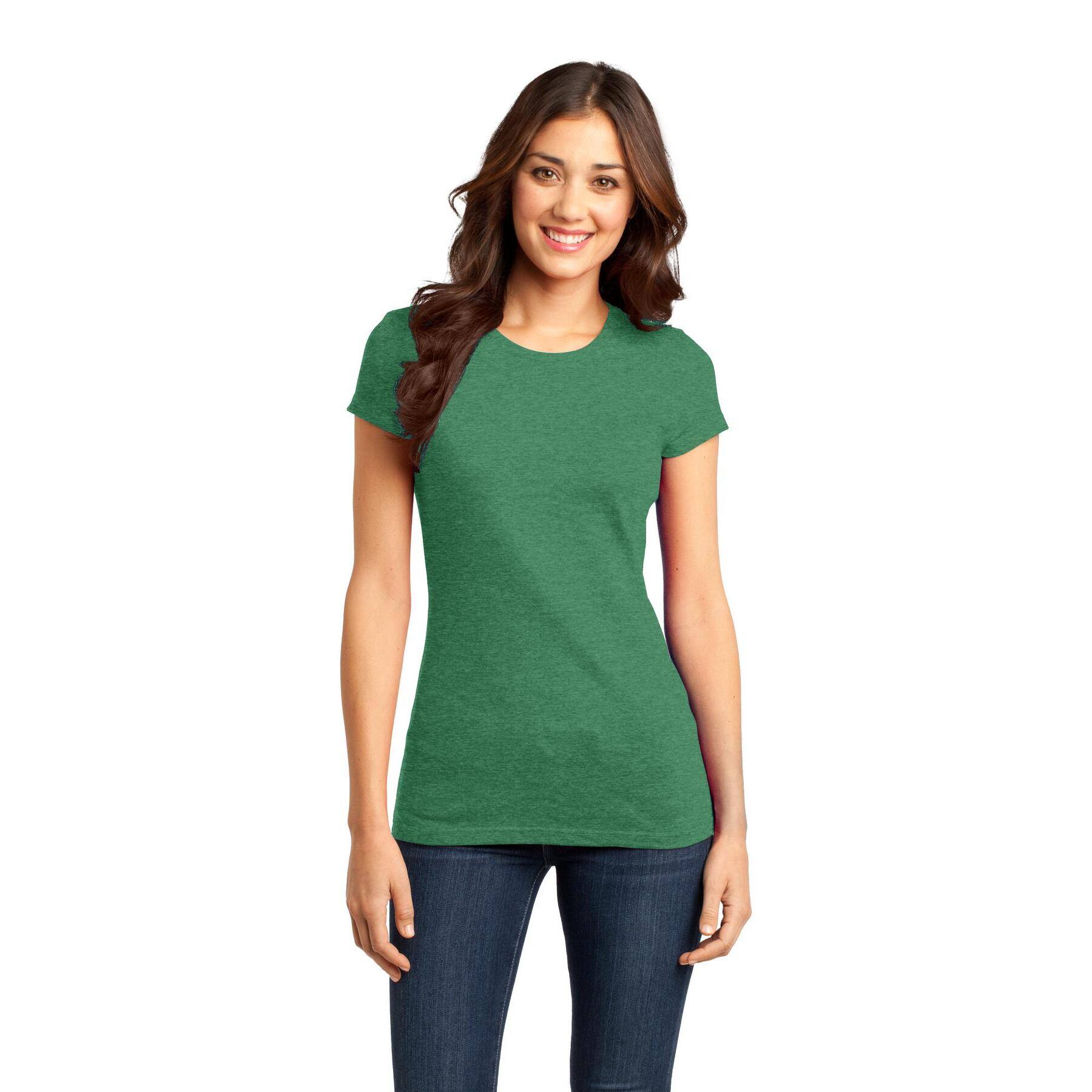 District&#xAE; Very Important Tee&#xAE; Heathered Women&#x27;s Fitted T-Shirt