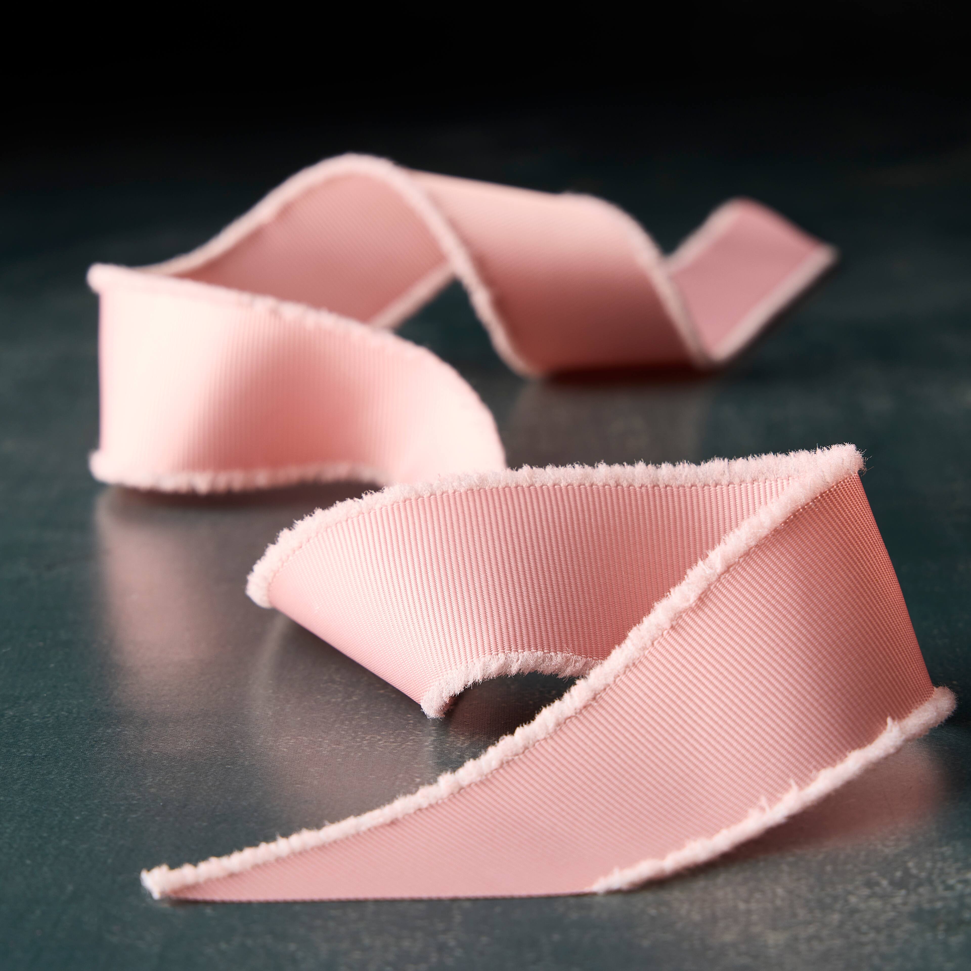 1.5&#x22; x 3yd. Fringed Edge Ribbon by Celebrate It&#xAE;