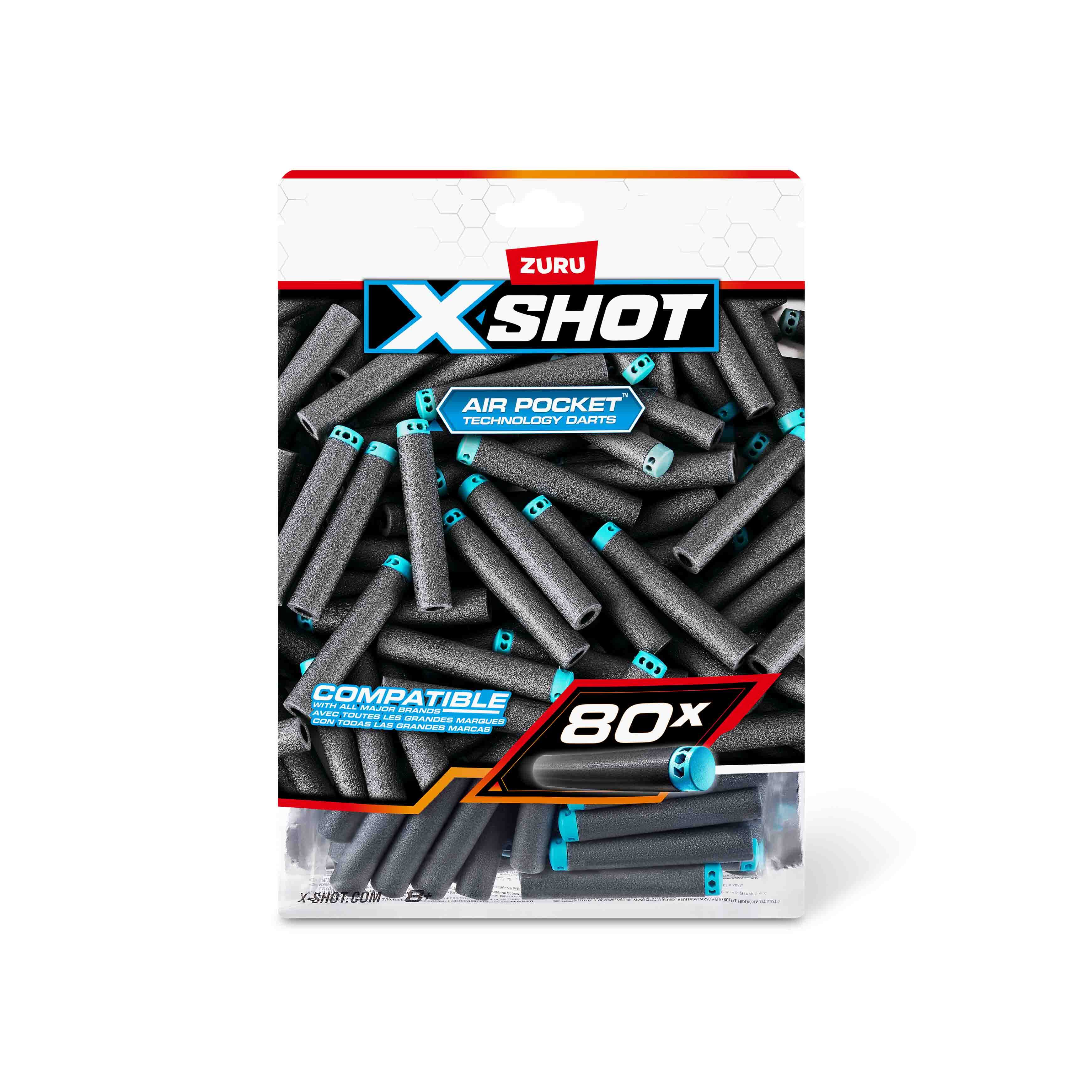 Zuru X-Shot Foam Darts Refill Pack, 80ct.