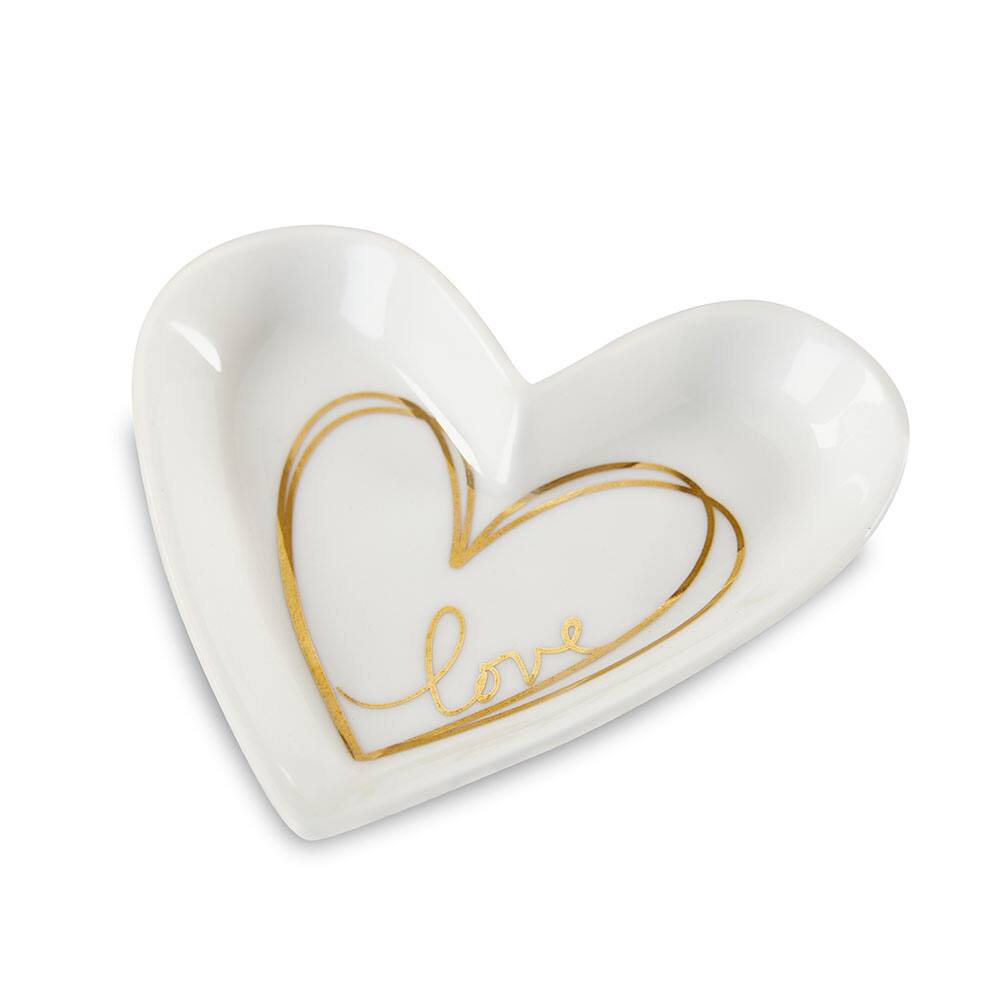 Heart shaped clearance trinket dish