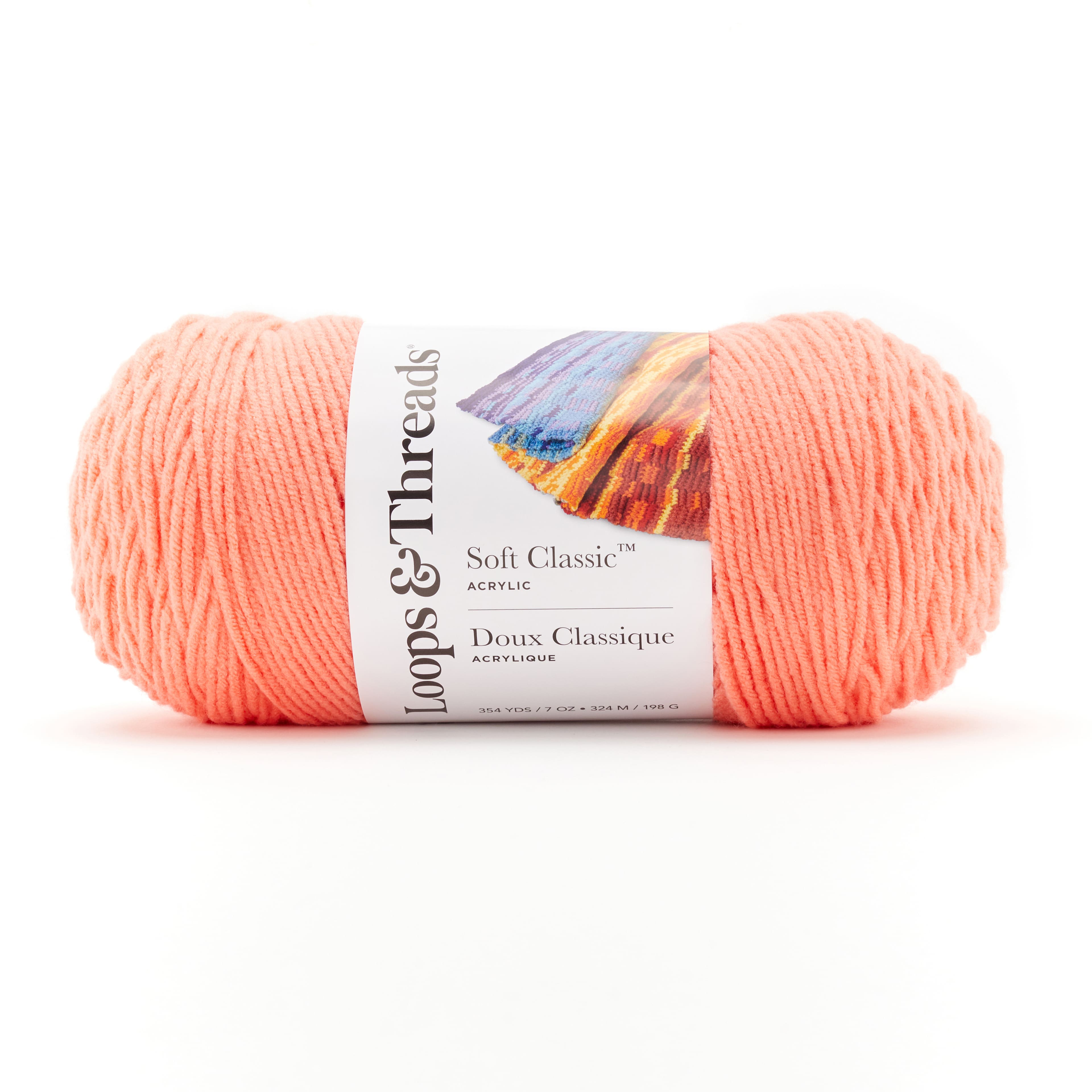 12 Pack: Soft Classic™ Solid Yarn by Loops & Threads®