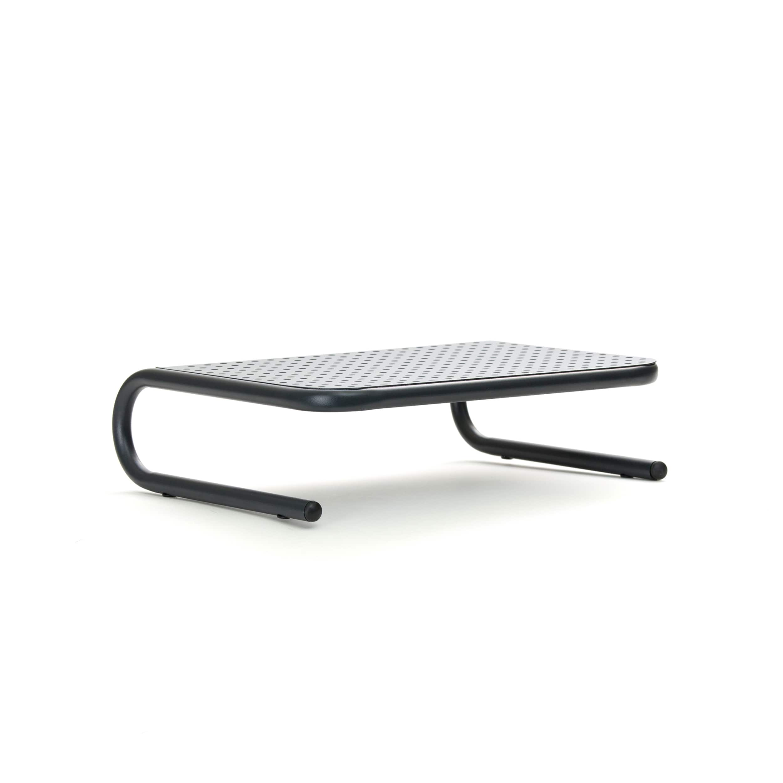 Mind Reader Black Metal Monitor Stand