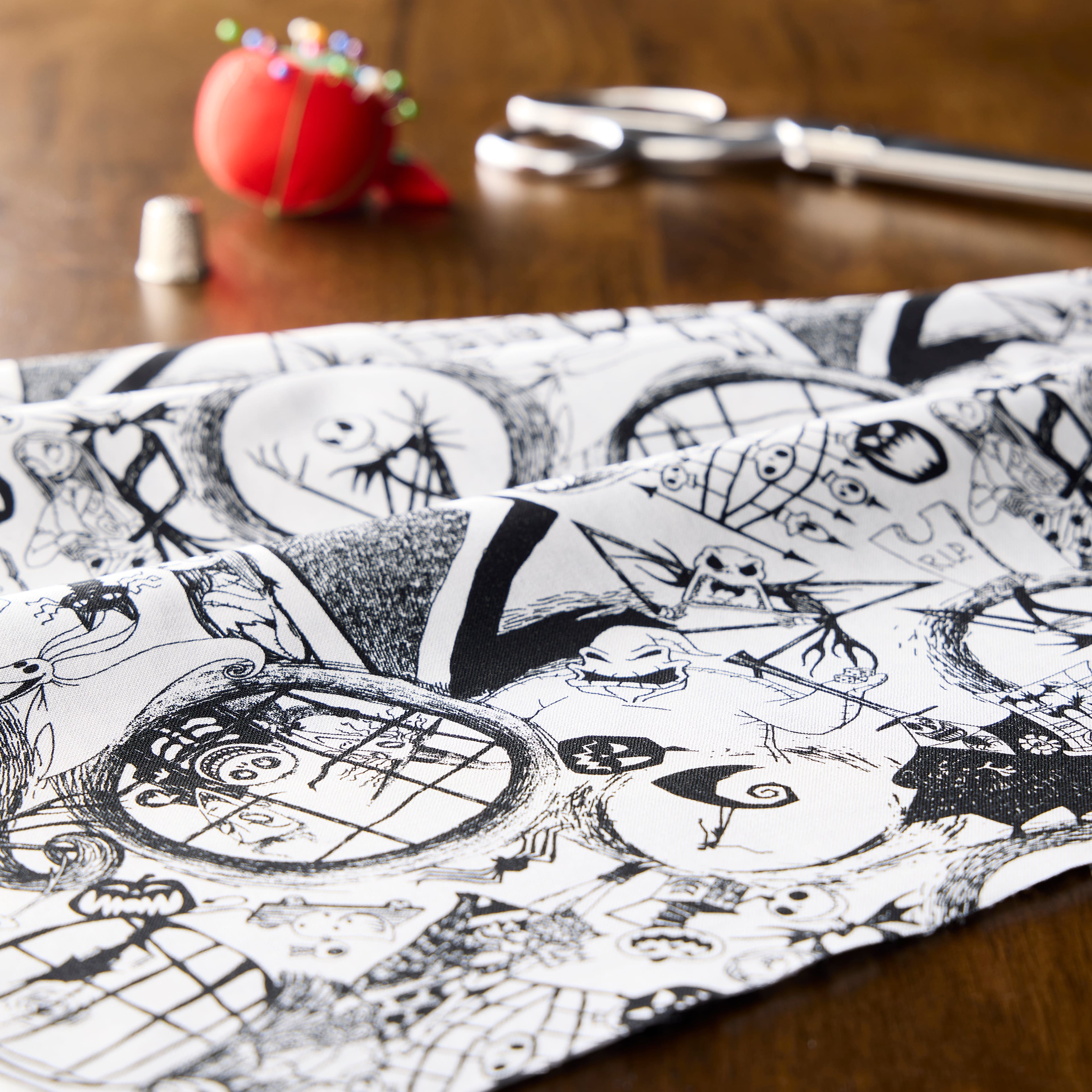 Disney&#xAE; World of Nightmare Before Christmas Toss Cotton Fabric