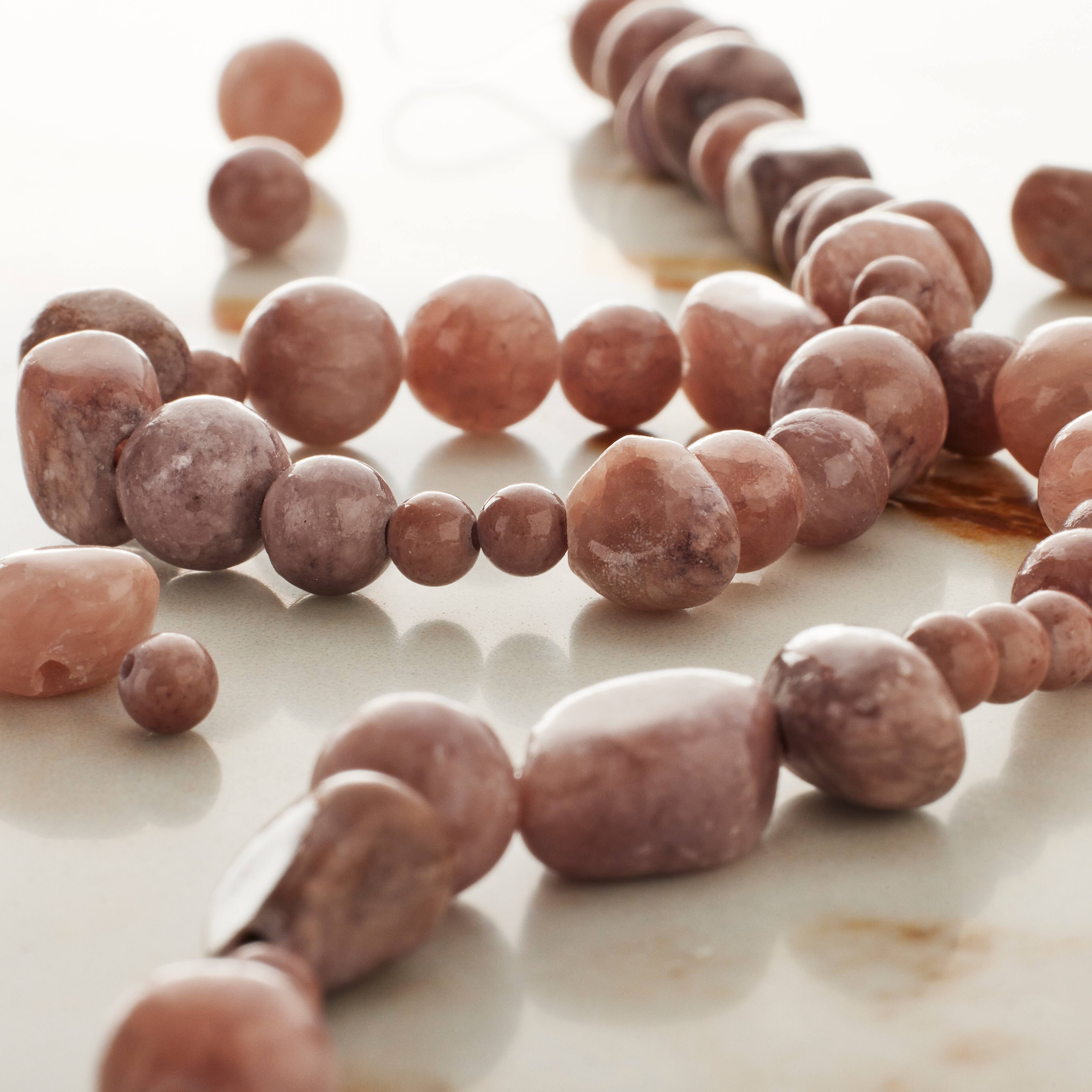 6 Pack: Mixed Purple Dyed Quartz Beads by Bead Landing™