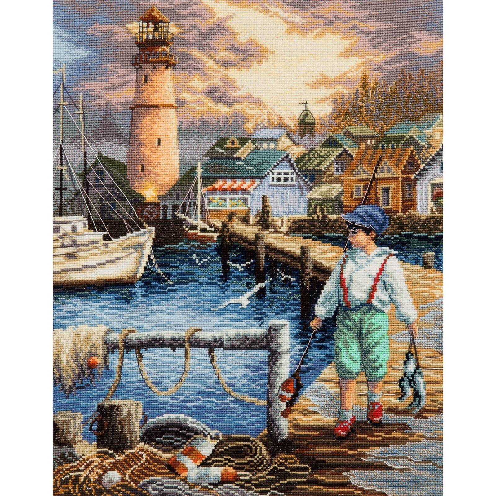 Charivna Mit Counted cross stitch kit Dad's assistant