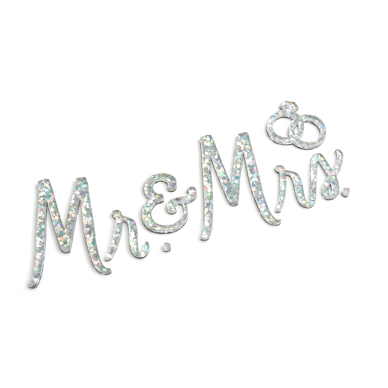 12 Pack: Mr. & Mrs. Wedding Stickers by Recollections™