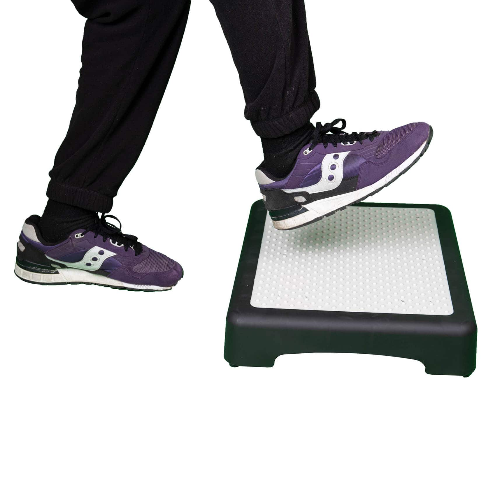 Mind Reader 20&#x22; Black Plastic Step Stool