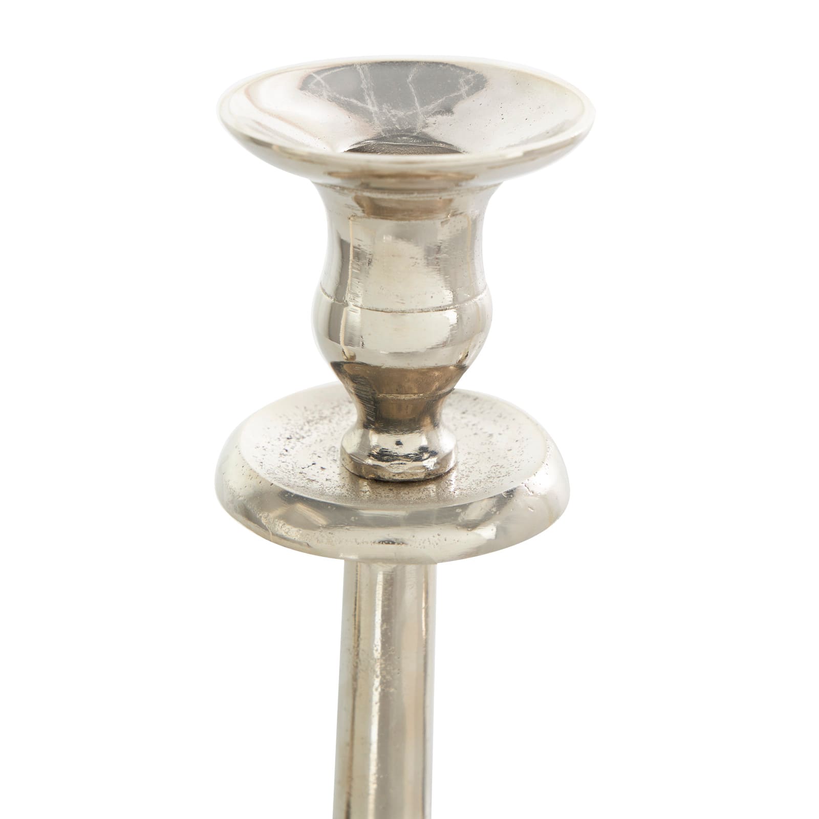 Aluminum Scrolled Candelabra