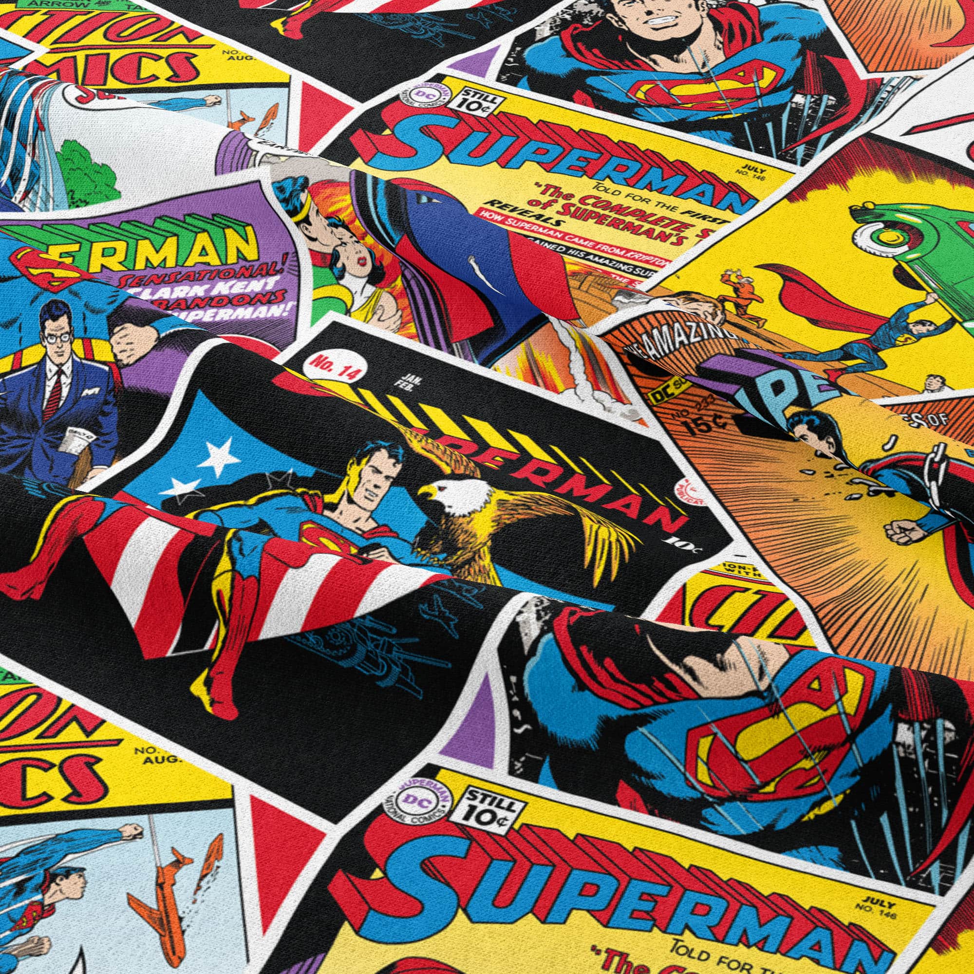 Camelot&#xAE; Fabrics Superman&#x2122; Comic Cotton Fabric