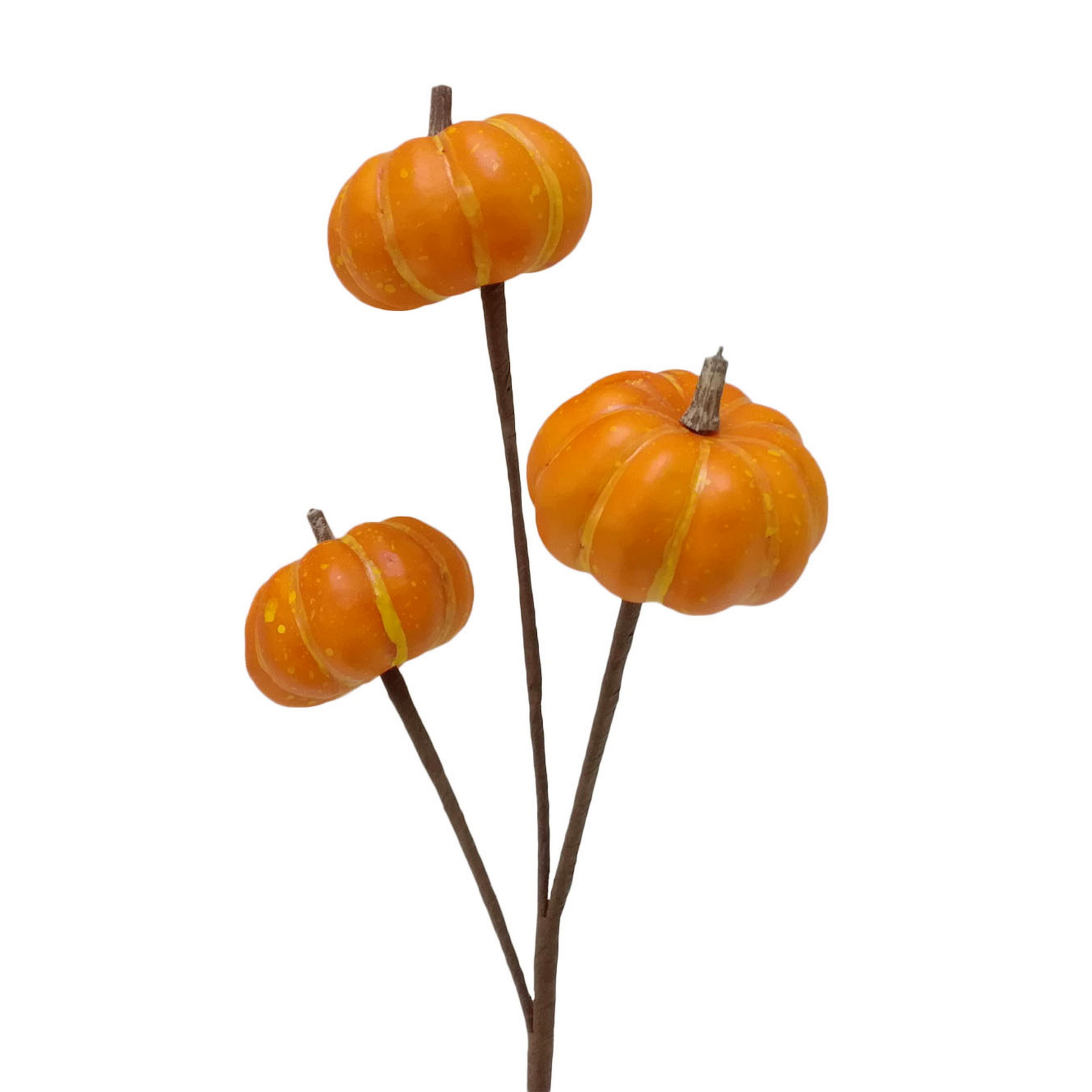 14&#x22; Orange Pumpkin Pick by Ashland&#xAE;