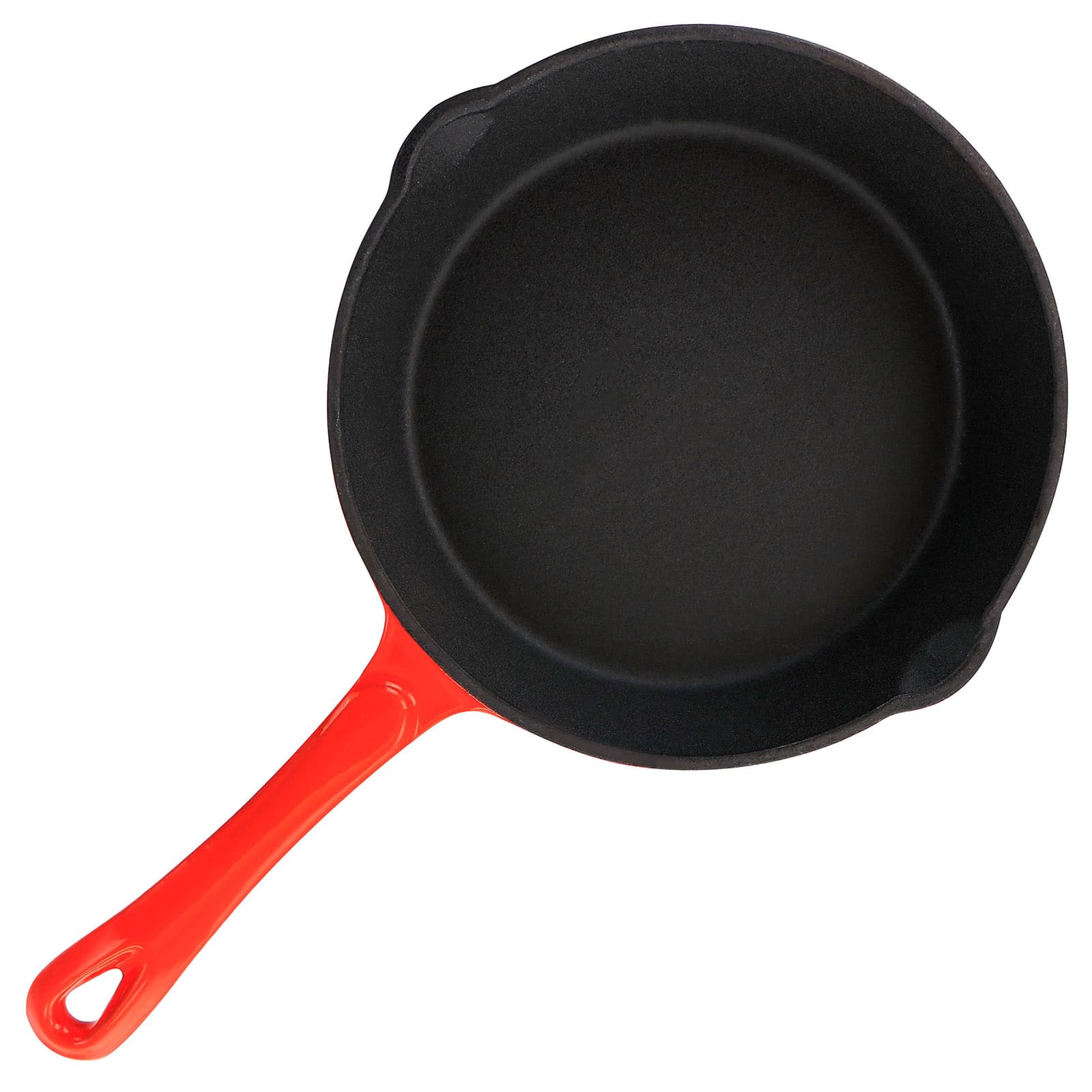 MegaChef Enameled 8" Round PreSeasoned Cast Iron Frying Pan
