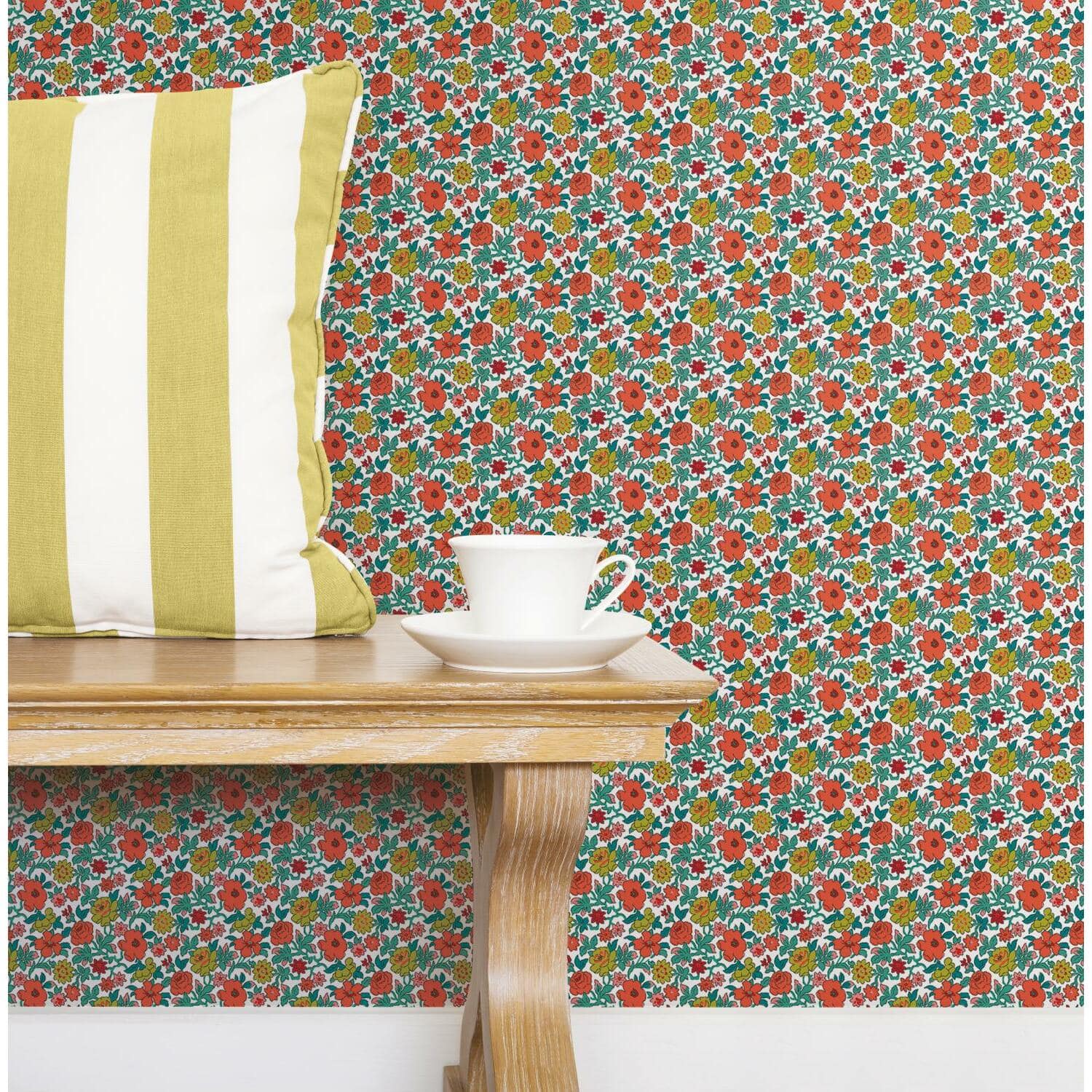 RoomMates Floral Ditzy Vine Peel &#x26; Stick Wallpaper